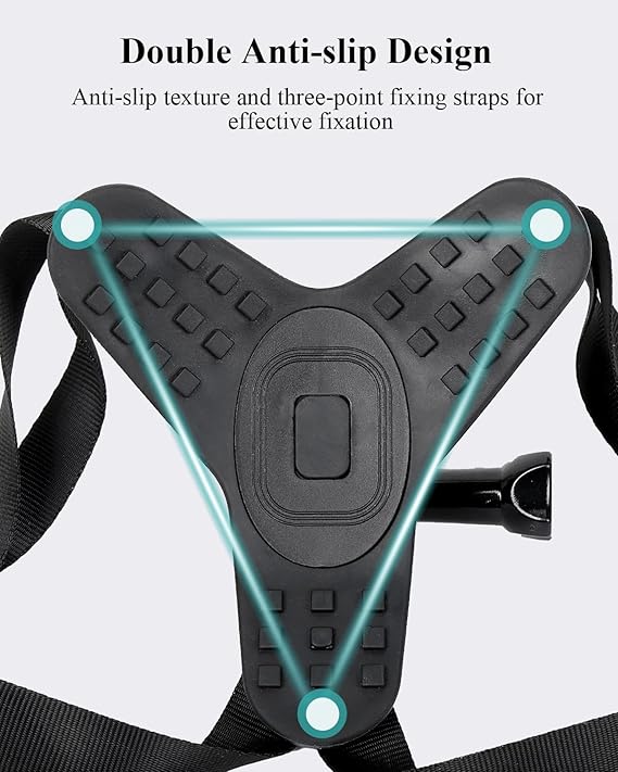 Helmet Mount for GoPro, Motorcycle Chin Strap Attachment with Extension J Hook Dirt Bike Holder Mounting Accessories for Go Pro Max Hero 13 12 11 10 9 8 Insta360 X3 GO3 DJI Action 5 Pro Action 3 4 - Image 2