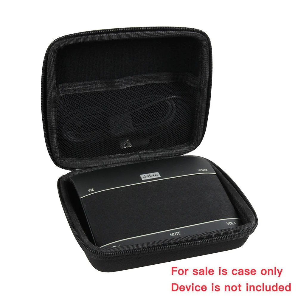 Hermitshell Hard EVA Travel Case Fits Jabra Freeway Bluetooth in-Car Speakerphone - Image 3
