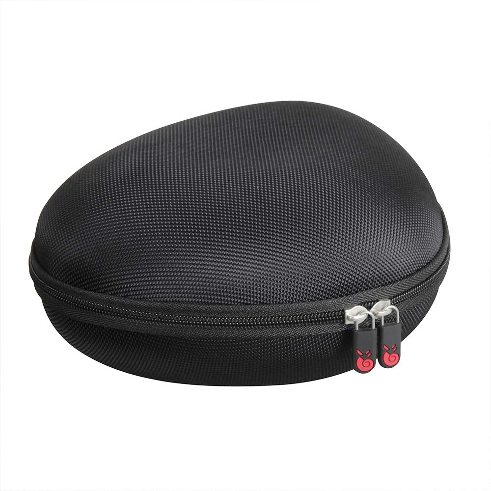 Hermitshell Hard EVA Travel Case Fits OneOdio Adapter-Free Closed Back Over-Ear DJ Stereo Monitor Headphones (Black+Brown) Black+Brown - Image 4