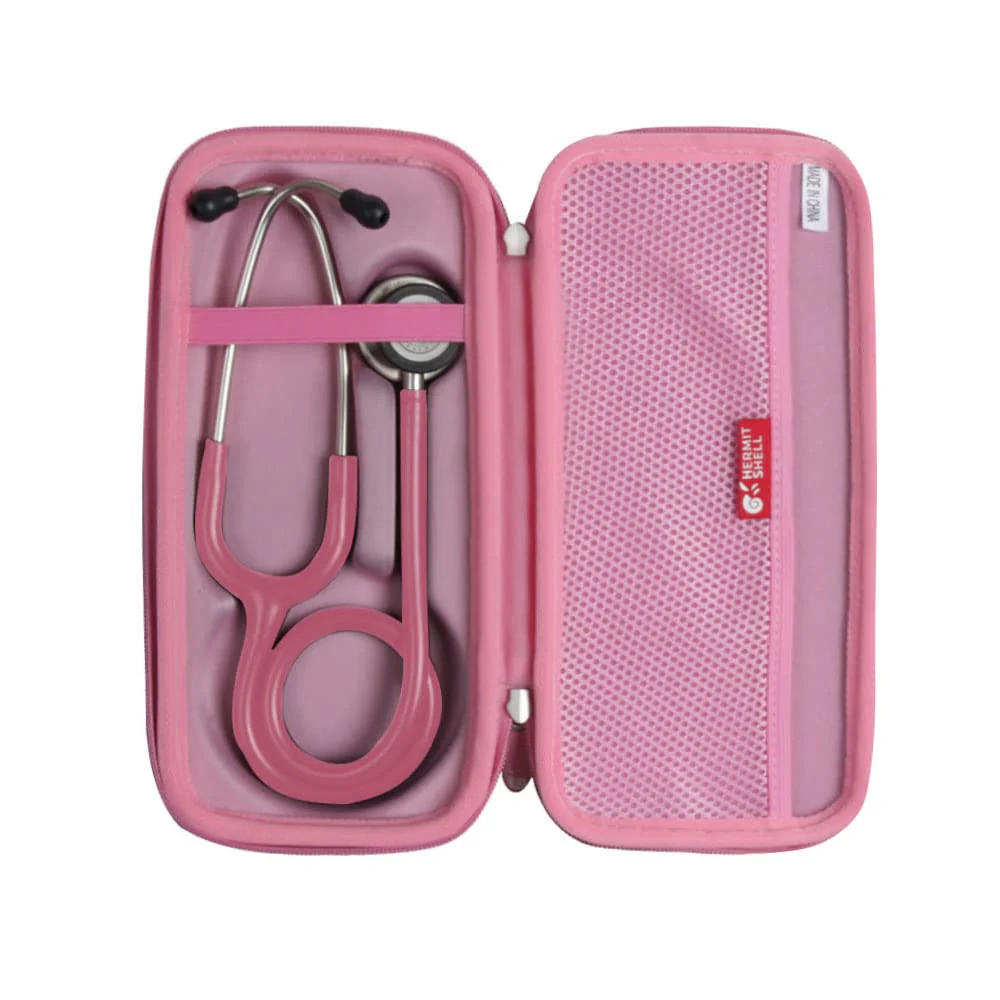 Hermitshell Hard Travel Case for 3M Littmann Classic III Stethoscope for Monitoring