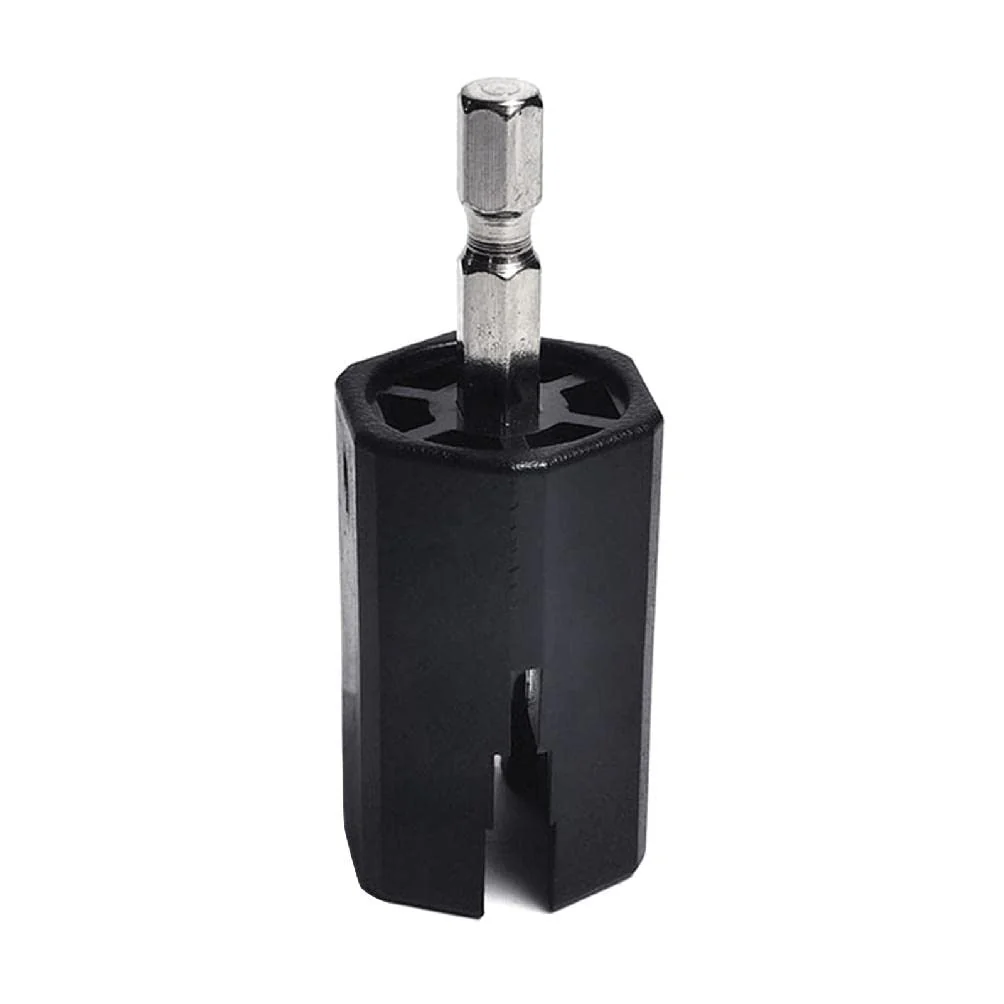 Hexagonal Guitar String Winder Head Diy Maintenance Tool Accessories Winder Drill Plug String Peg Puller For Guitar Bass