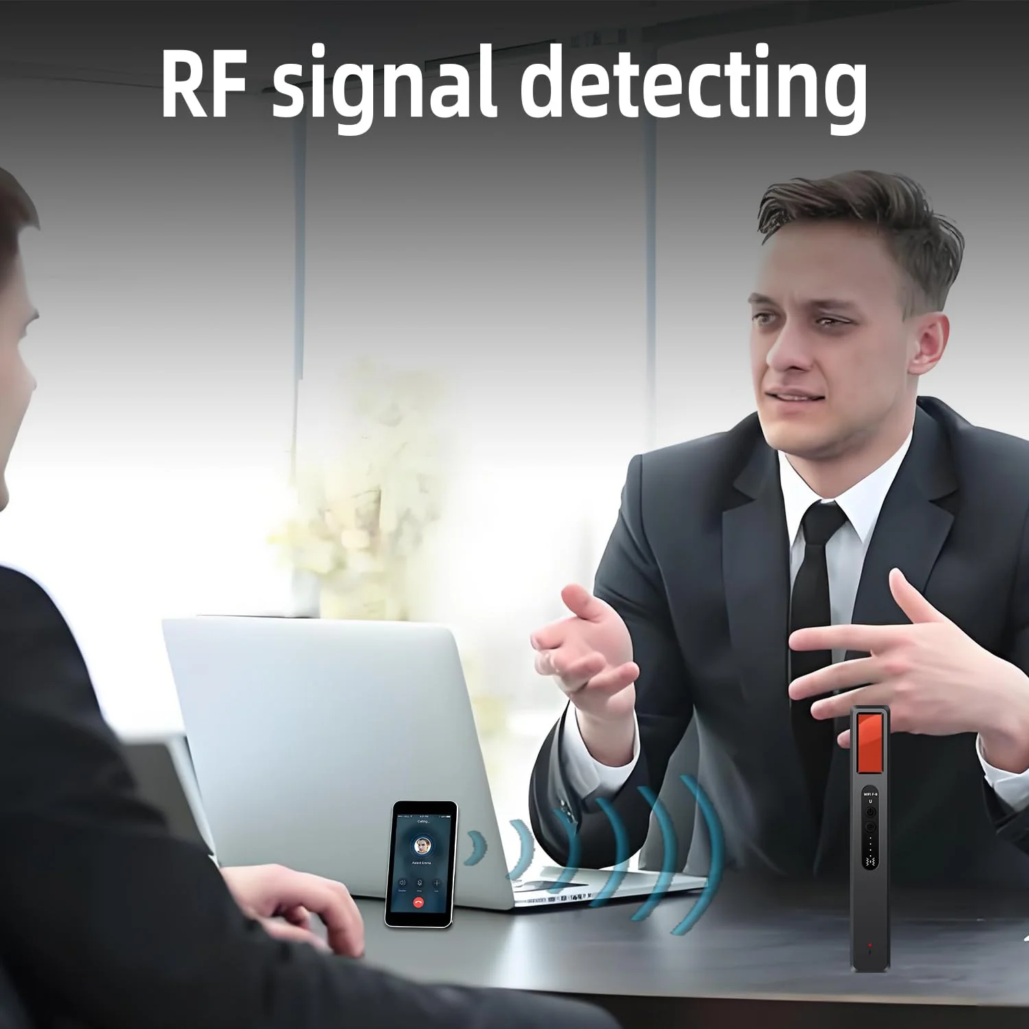 Hidden Camera Detectors Camera Detector - Magnet Detector Vibration Detecting RF Wireless Signal Scanner for Home/Office/Travel/Hotel, 4 Levels Sensitivity 4 Modes - Image 5