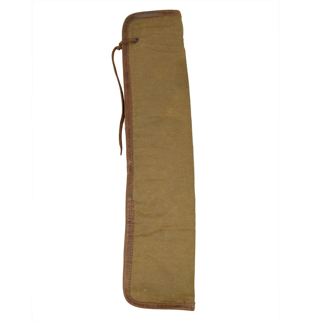 Hide & Drink, Waxed Canvas Drumstick Bag/Drummer Stick Bag Holder/Musician's Essentials Handmade :: Fatigue - Image 2