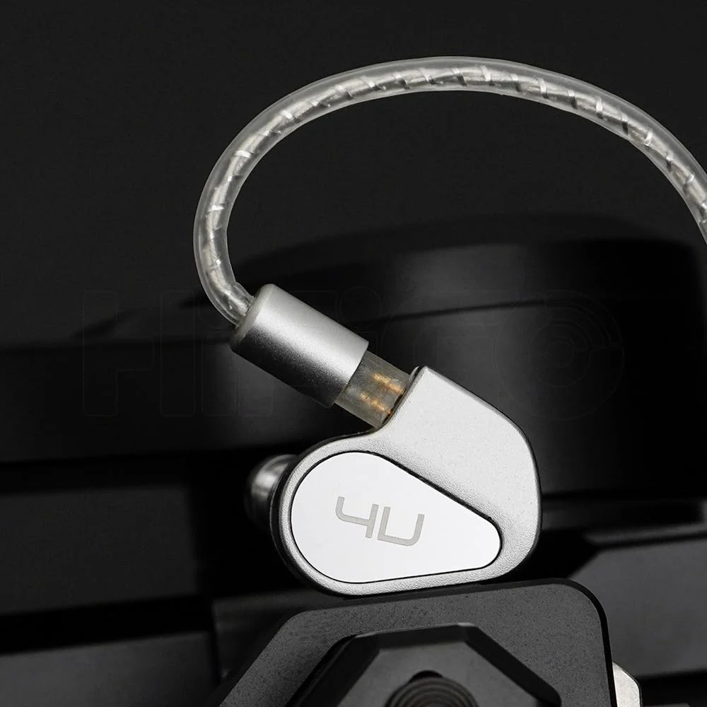 HiFiGo TANCHJlM 4U DMT-4Ultra in-Ear Monitors, Double-Chamber Dynamic Driver IEM Earphones with 4-Level Adjustable Circuit Filter System (4U) - Image 4