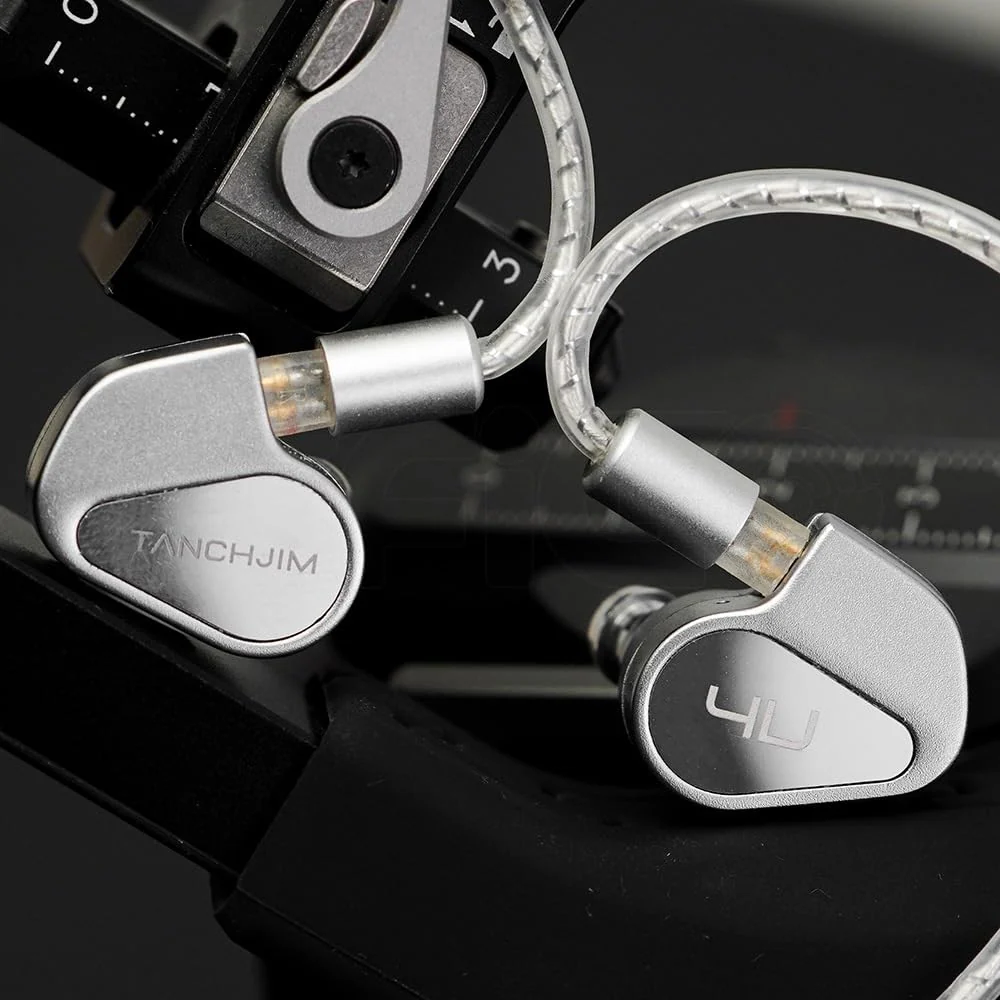 HiFiGo TANCHJlM 4U DMT-4Ultra in-Ear Monitors, Double-Chamber Dynamic Driver IEM Earphones with 4-Level Adjustable Circuit Filter System (4U) - Image 5