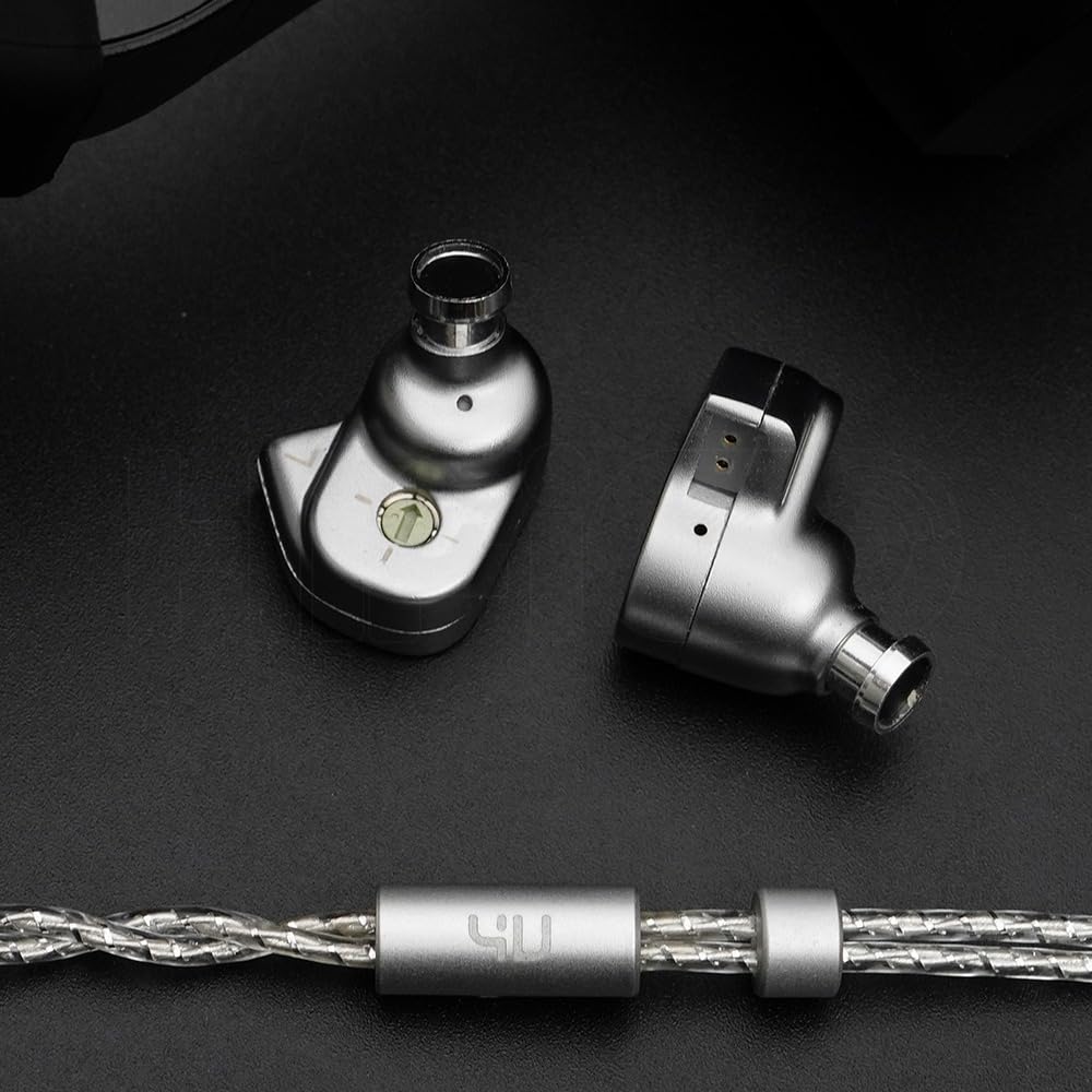 HiFiGo TANCHJlM 4U DMT-4Ultra in-Ear Monitors, Double-Chamber Dynamic Driver IEM Earphones with 4-Level Adjustable Circuit Filter System (4U) - Image 8