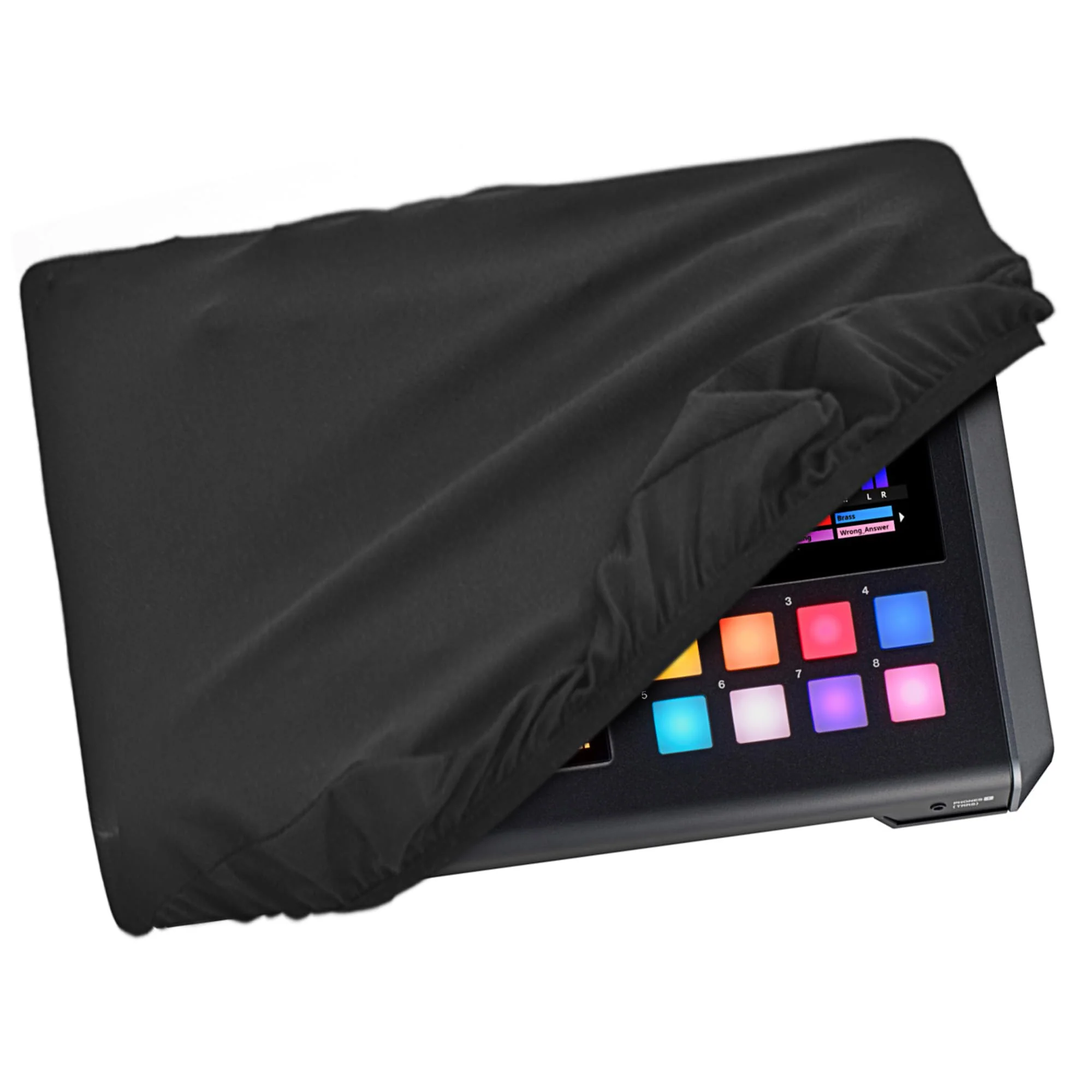 Home Studio Mixer Cover Compatible with Behringer X-TOUCH COMPACT,Tascam Podcast Station Mixcast 4 Stretchable Chinlon