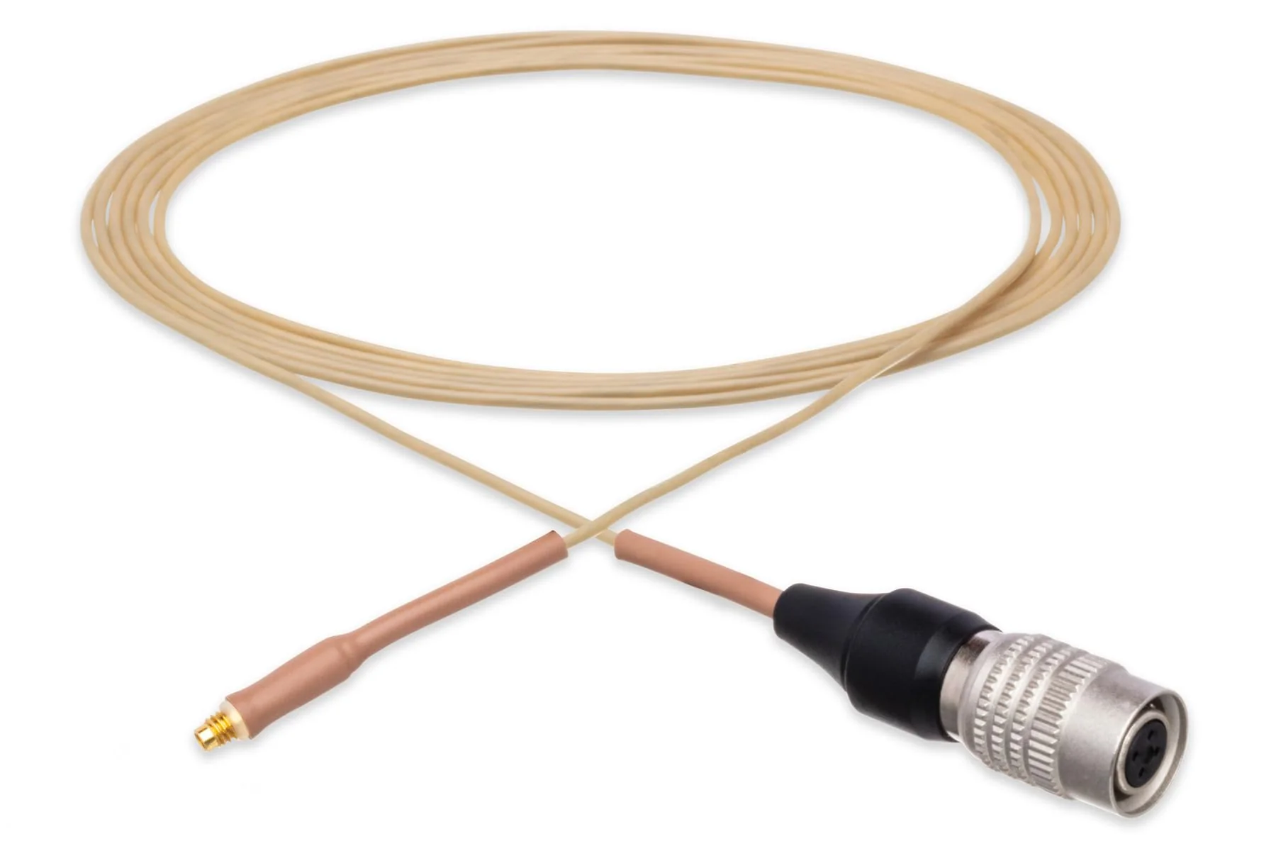 Hosa CABLE-BG-1AT Mogan Cable, Beige, Audio-Technica, 1.2 mm OD