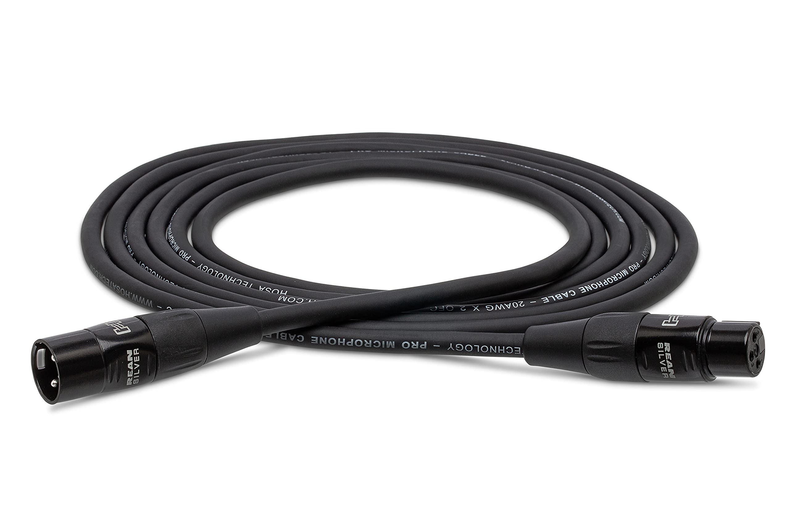 Hosa HMIC-005 Pro Microphone Cable, REAN XLR3F to XLR3M, 5 Feet - Image 5