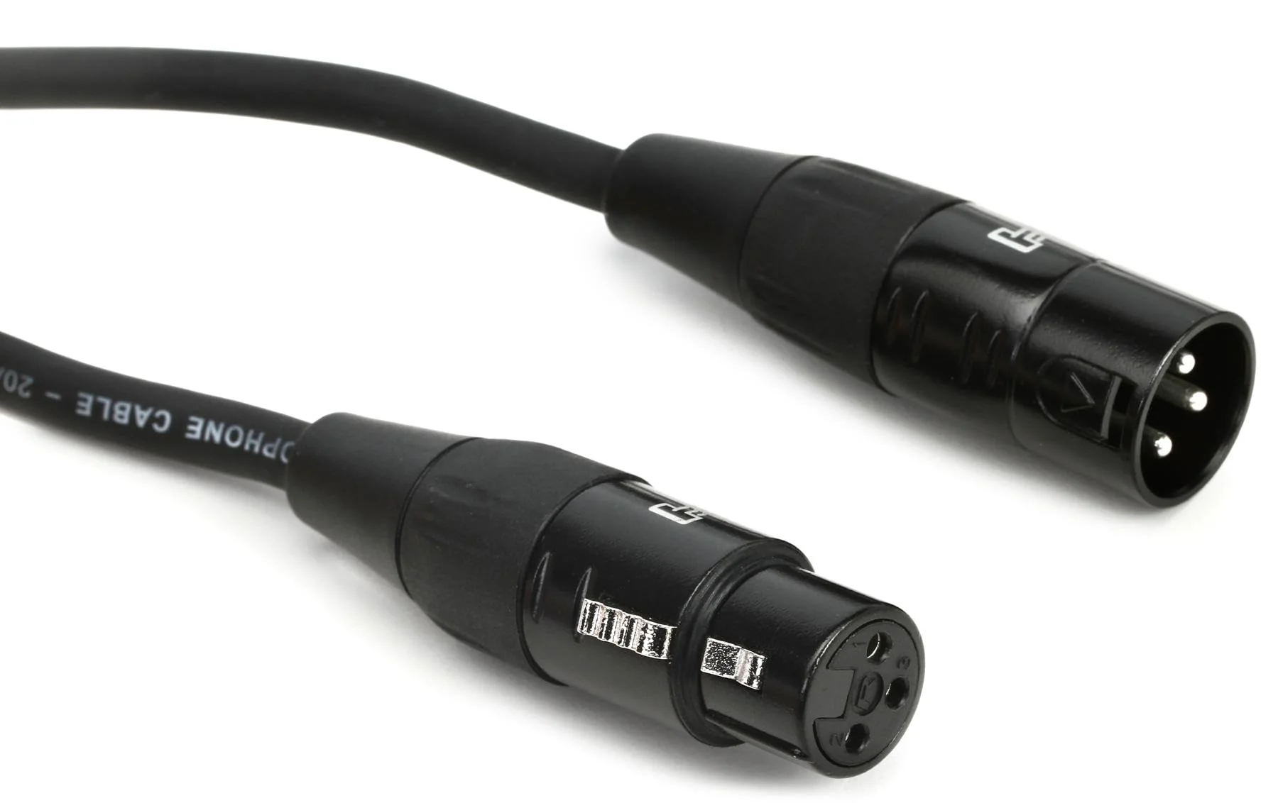 Hosa HMIC-025 REAN XLR3F to XLR3M Pro Microphone Cable, 25 Feet