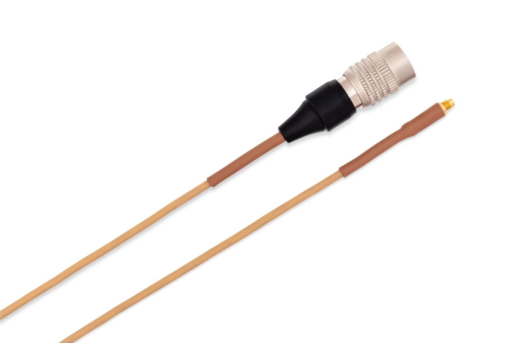 Hosa Mogan Cable-BG-2AT, 6 Foot Audio Technica 2.0 Millimeter OD Cable Beige - Image 3