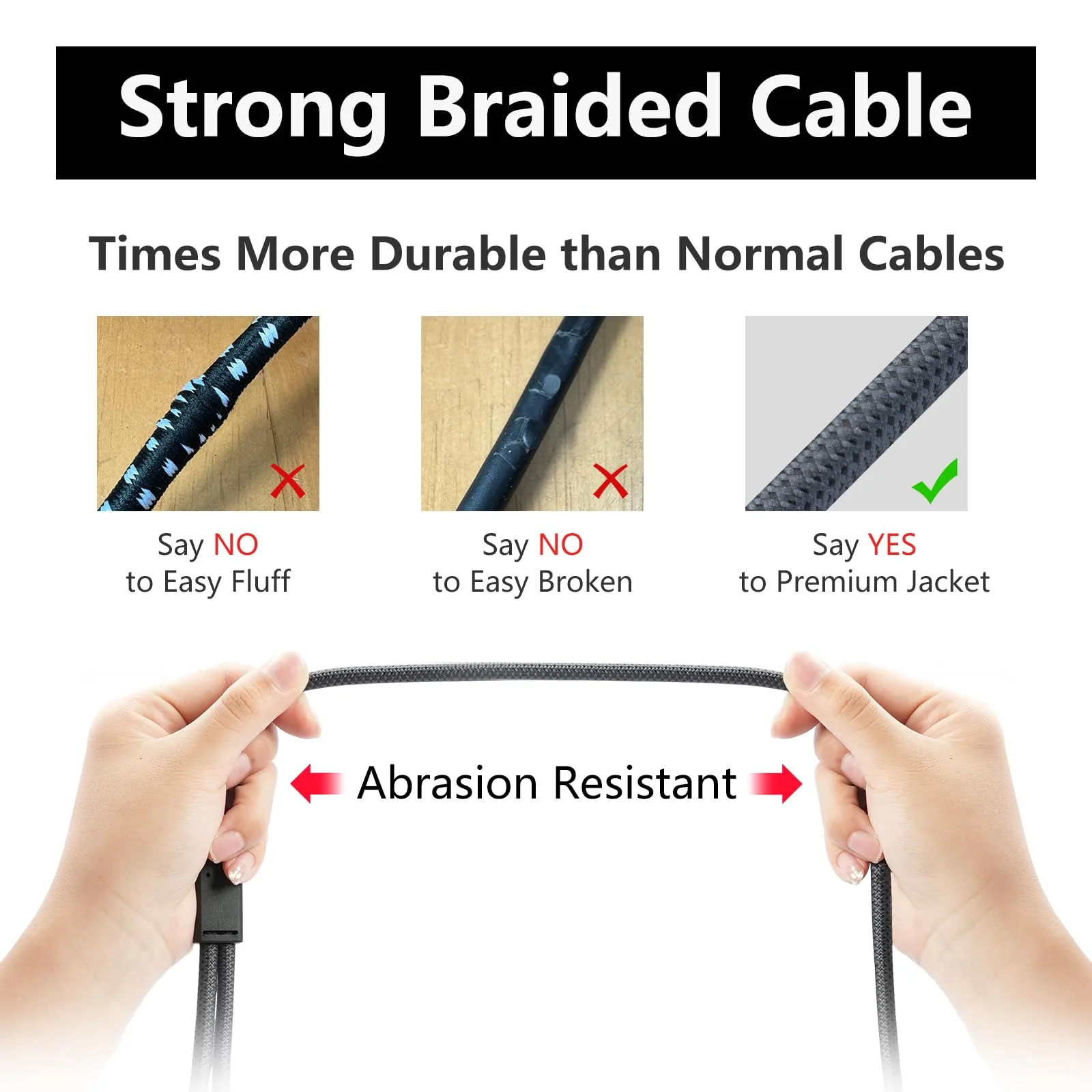 HUALUE 10Ft Dual XLR Female to USB C Stereo Microphone Cable,XLR Female Smartphone USB C Recording Cable,Dual Channel Stereo Input XLR to USB C for iPhone 15 ipad Dynamic Condenser Microphone - Image 3