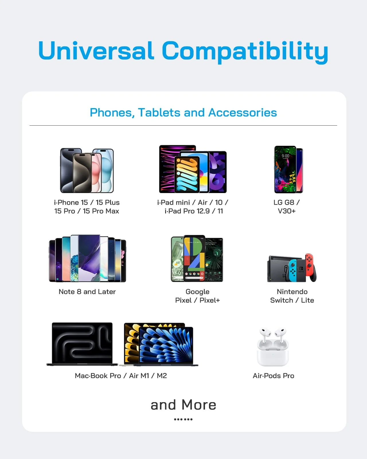 i Phone 15 Charger Fast Charging 3-Pack, 20W USB C Charger Block with 6Ft USB-C to USB-C Charger Cord Compatible with i Phone 15/15 Pro/15 Plus/15 Pro Max, i Pad Pro 12.9" 5/4/3, i Pad Pro 11" & More - Image 7