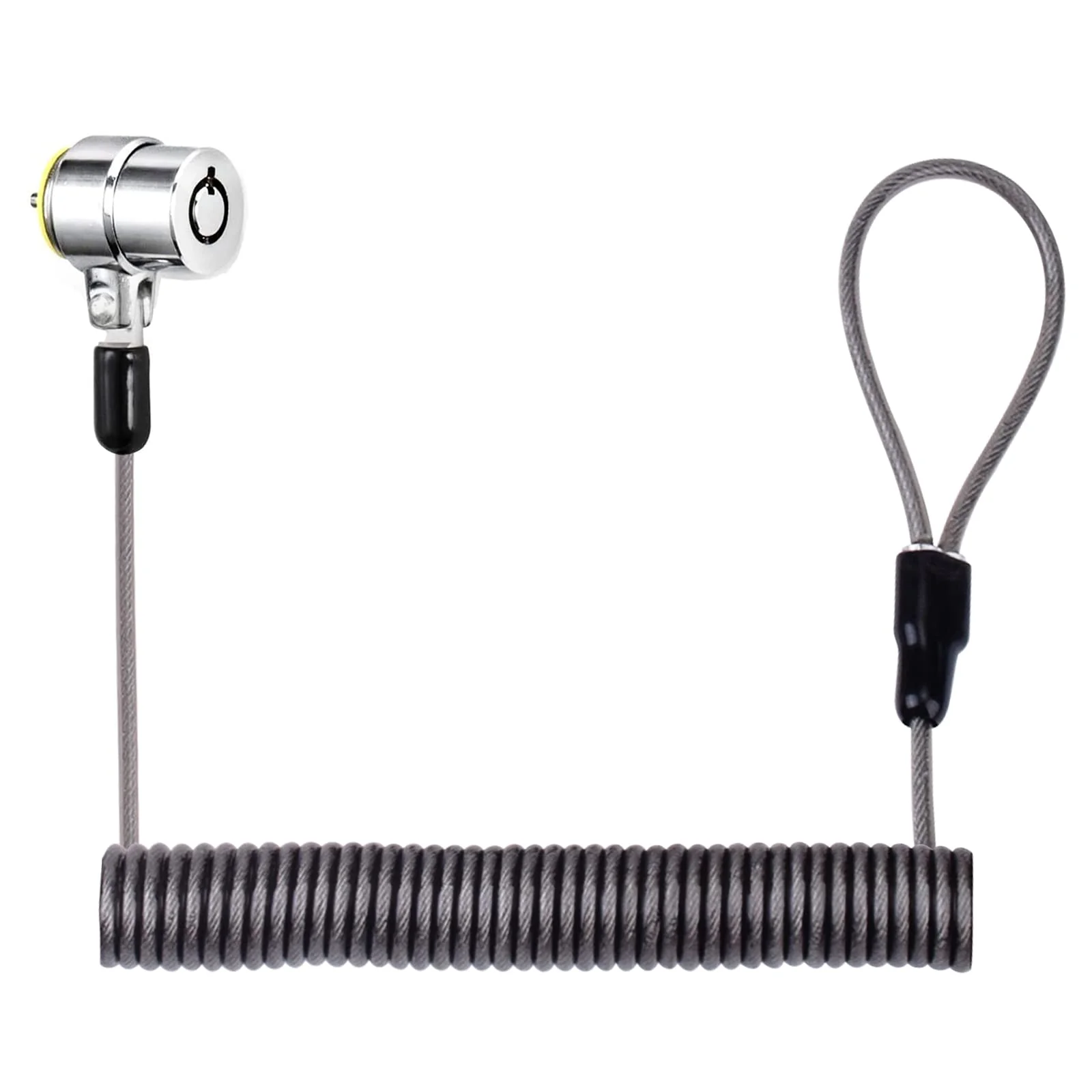 I3C Laptop Cable Lock Hardware Security Cable Lock Anti Theft Retractable Lock for iPad Tablet Laptop MacBook Dell HP Lenovo Kindle Surface Samsung Android and All Other Notebooks and Tablets(5pack) Universal Retractable Lock - Image 6