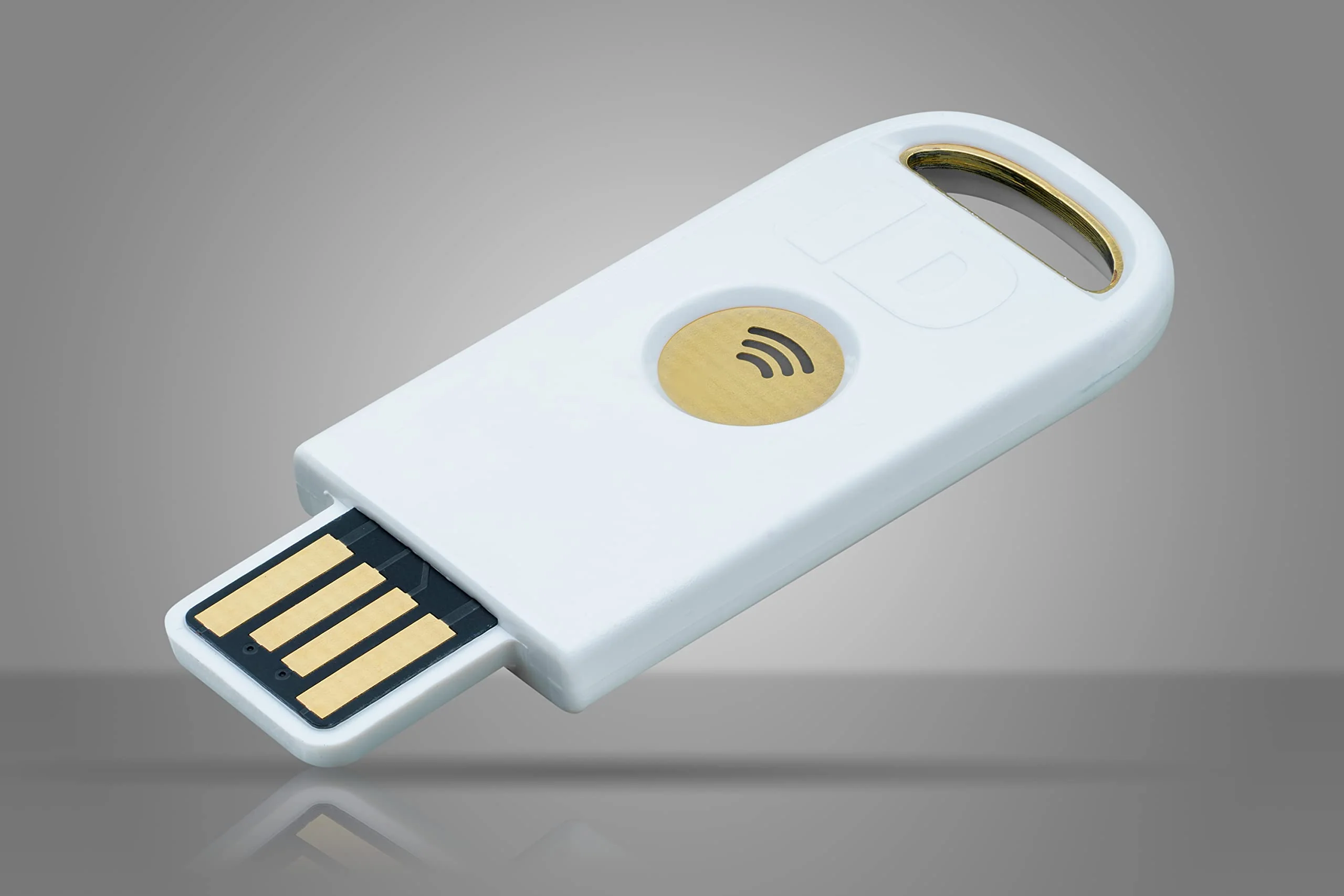 Identiv uTrust FIDO2 NFC+ Security Key USB-A (FIDO2, U2F, PIV, TOTP, HOTP, WebAuth)