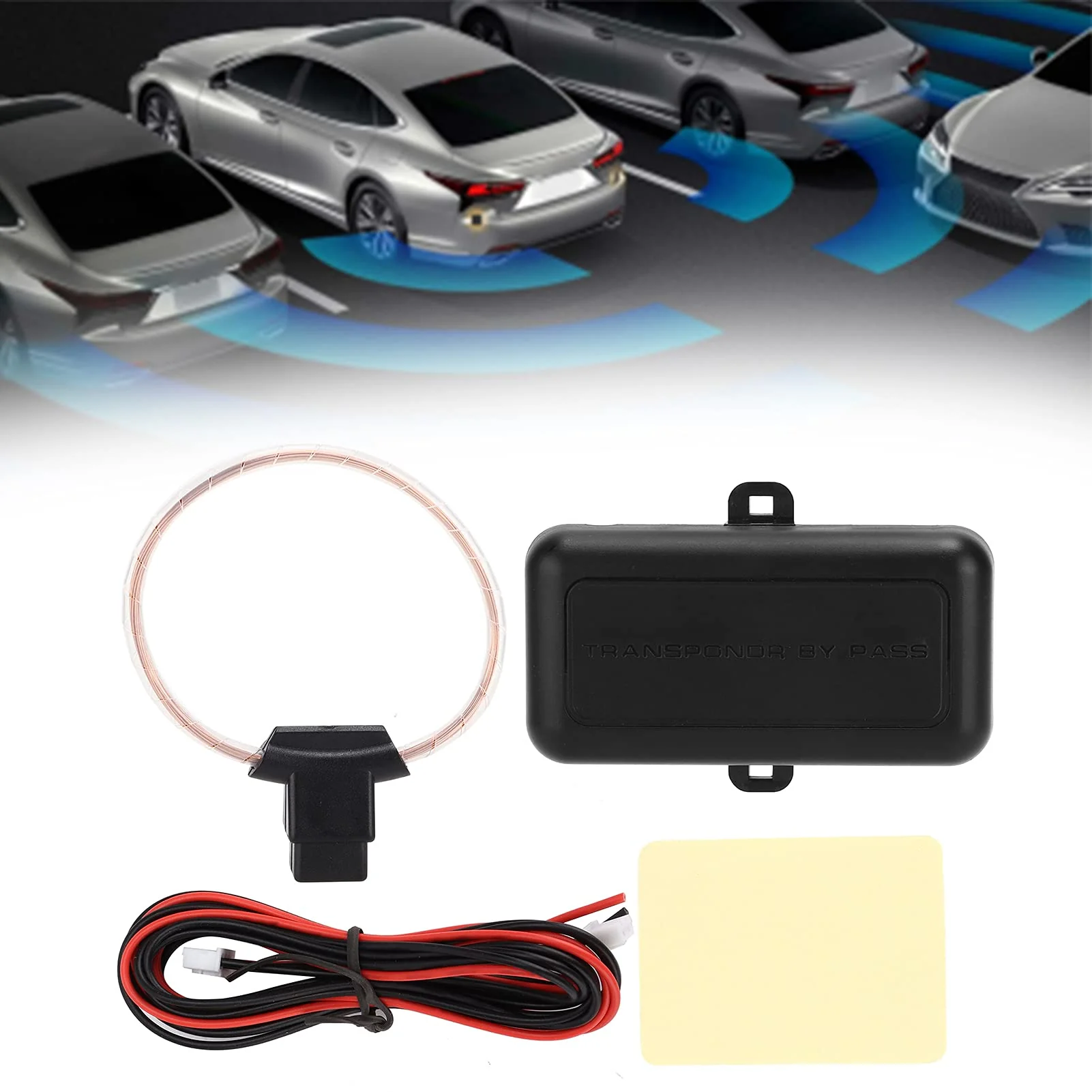 Immobilizer Bypass Module, Car Immobilizer Bypass Module Chip Key Release for Remote Engine Start Stop 12V Universal - Image 8