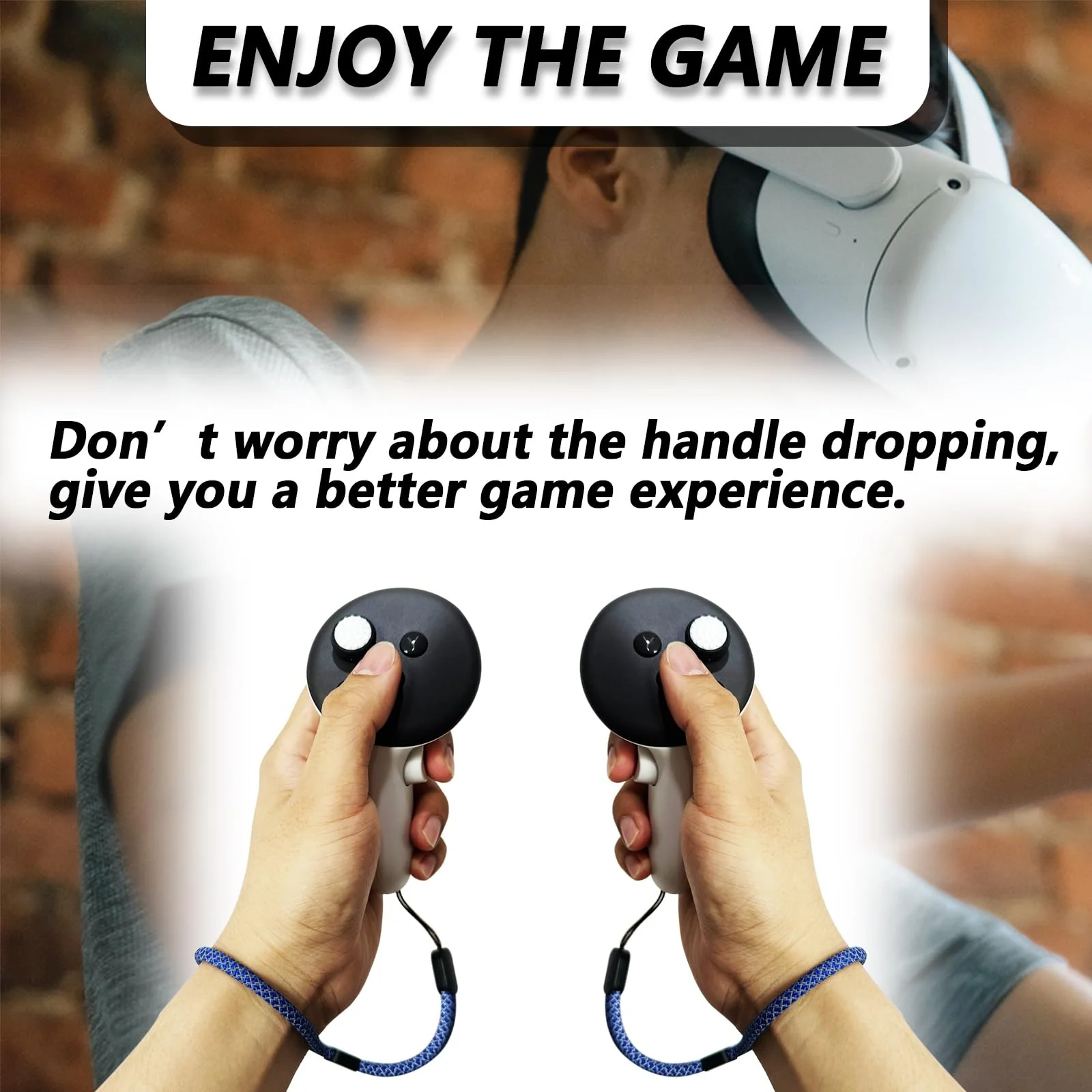 Improved Replacement Reflective Wrist Straps for Oculus Quest 3 Gen Controller, Sturdy Comfy Adjustable Hand Strap for Oculus DEEPGREEN C9-FG-DeepGreen - Image 6