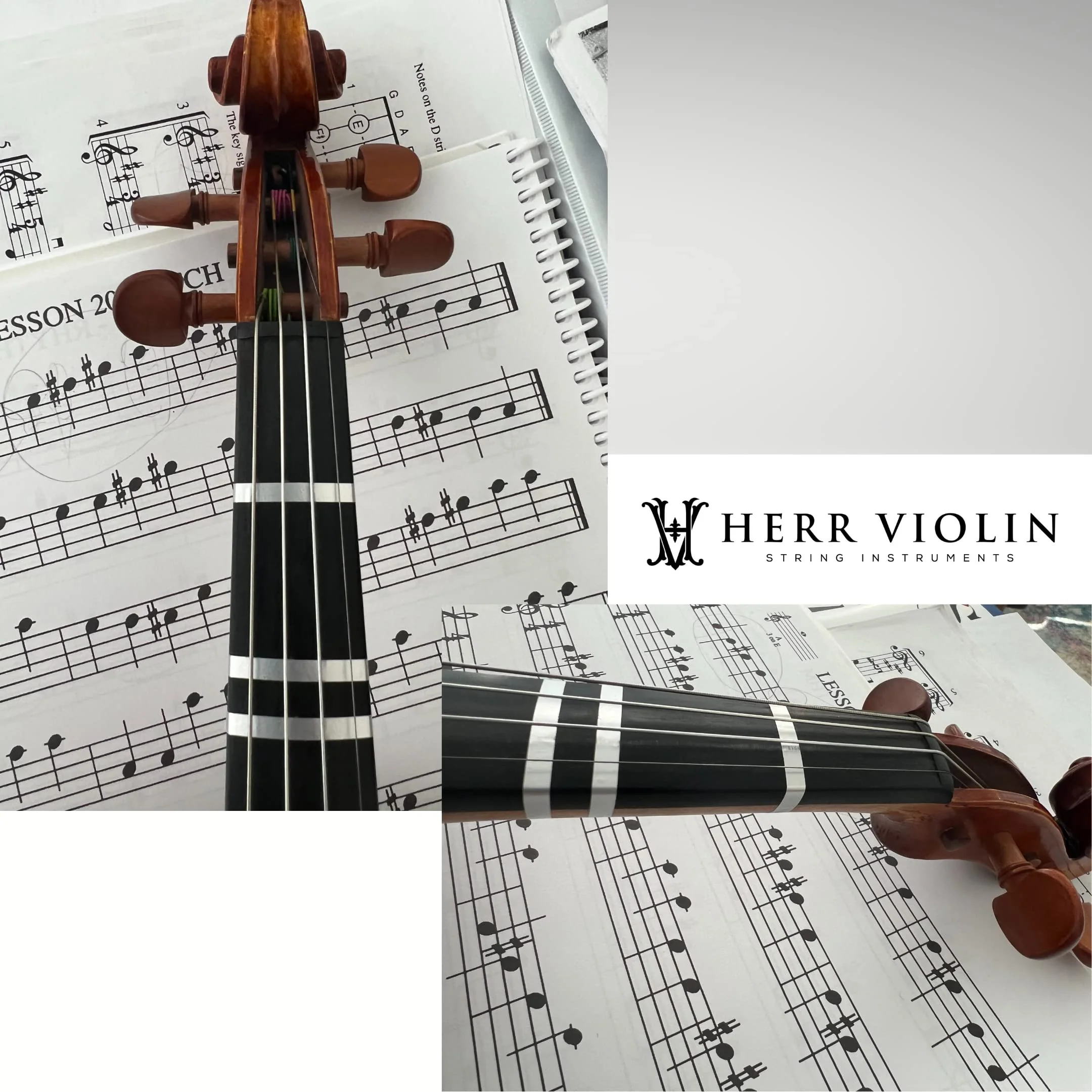 Instrument Fingerboard Tape for Violin and Viola, String Instrument fingerboard Tapes, Note Positioning tape, Sliver - Image 3