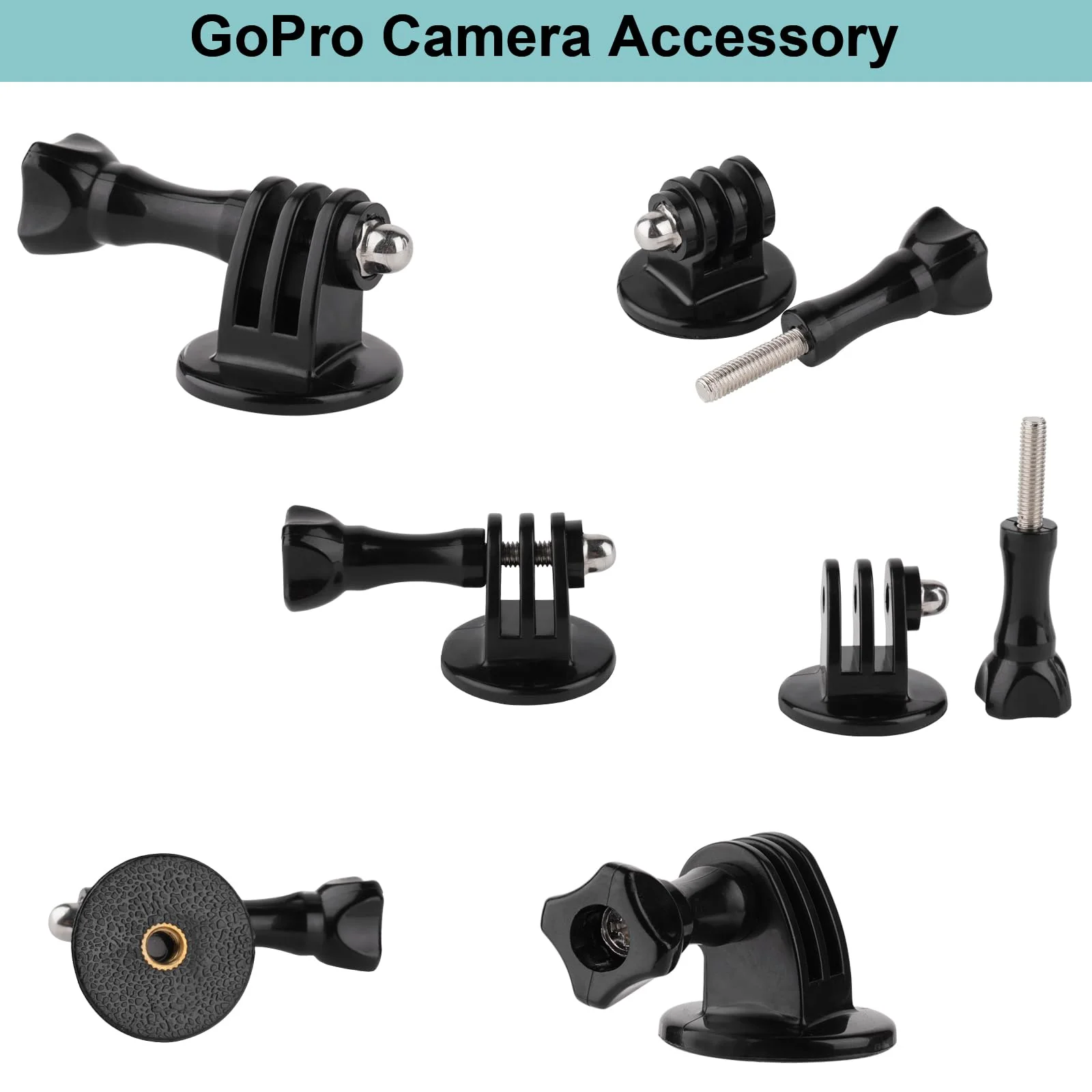 Invisible Selfie Stick for Insta360 ONE X4,X3,X2,X,One R,One RS,GO 2,GO 3/GoPro/DJI/AKASO/SJCAM Action Cameras,Extendable 61.8" / 157 cm Long Aluminum Alloy Rod with Tripod Accessory - Image 8