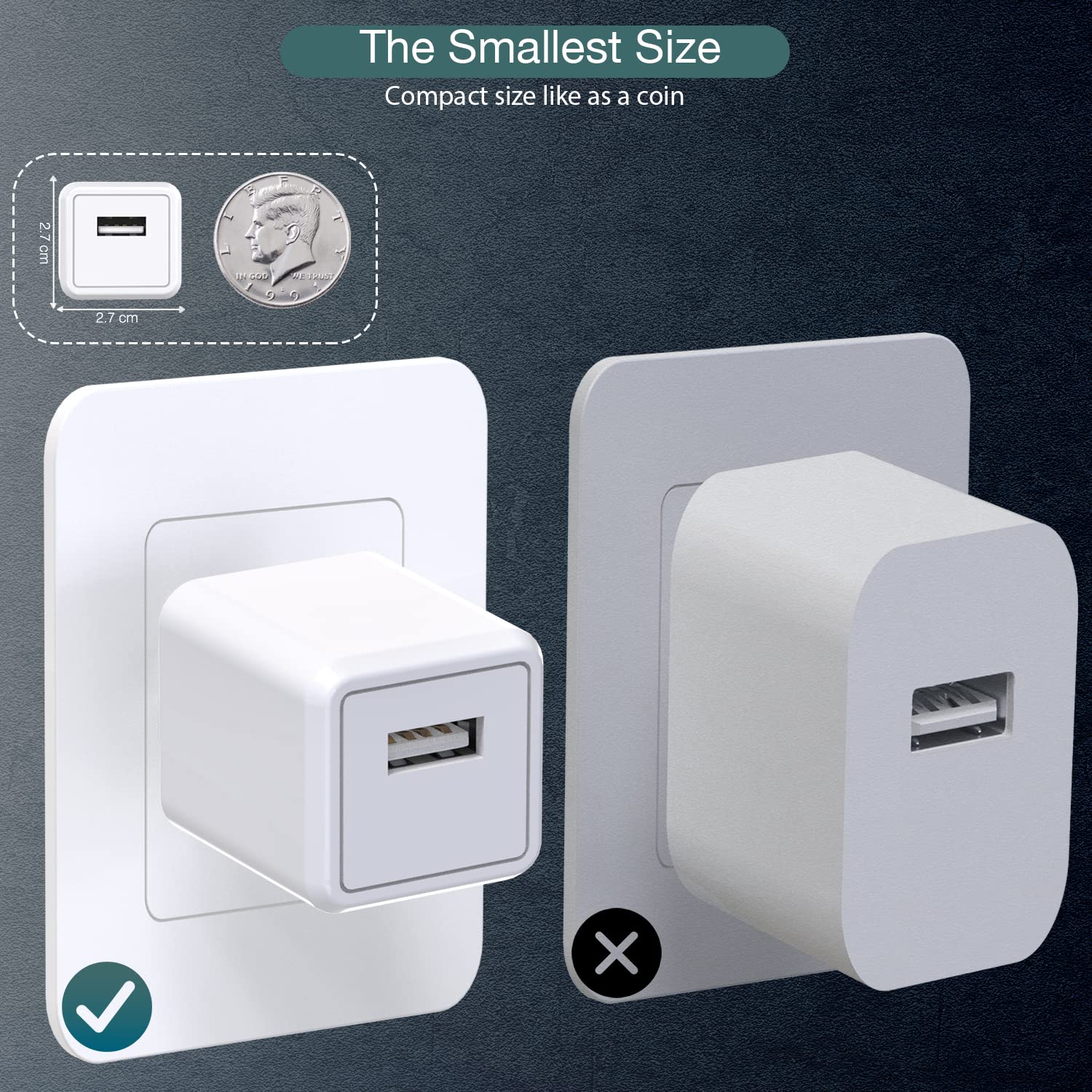 iPhone Charger,Cube iPhone Charger Travel 2Pack 6FT Lightning Cable Cord Quick Fast Charging Cord USB Wall Chargers Travel Plug Adapter for iPhone 14/13/12/11/10/X/8 Plus/XR/XS Max/7/SE/iPad,Airpods - Image 6