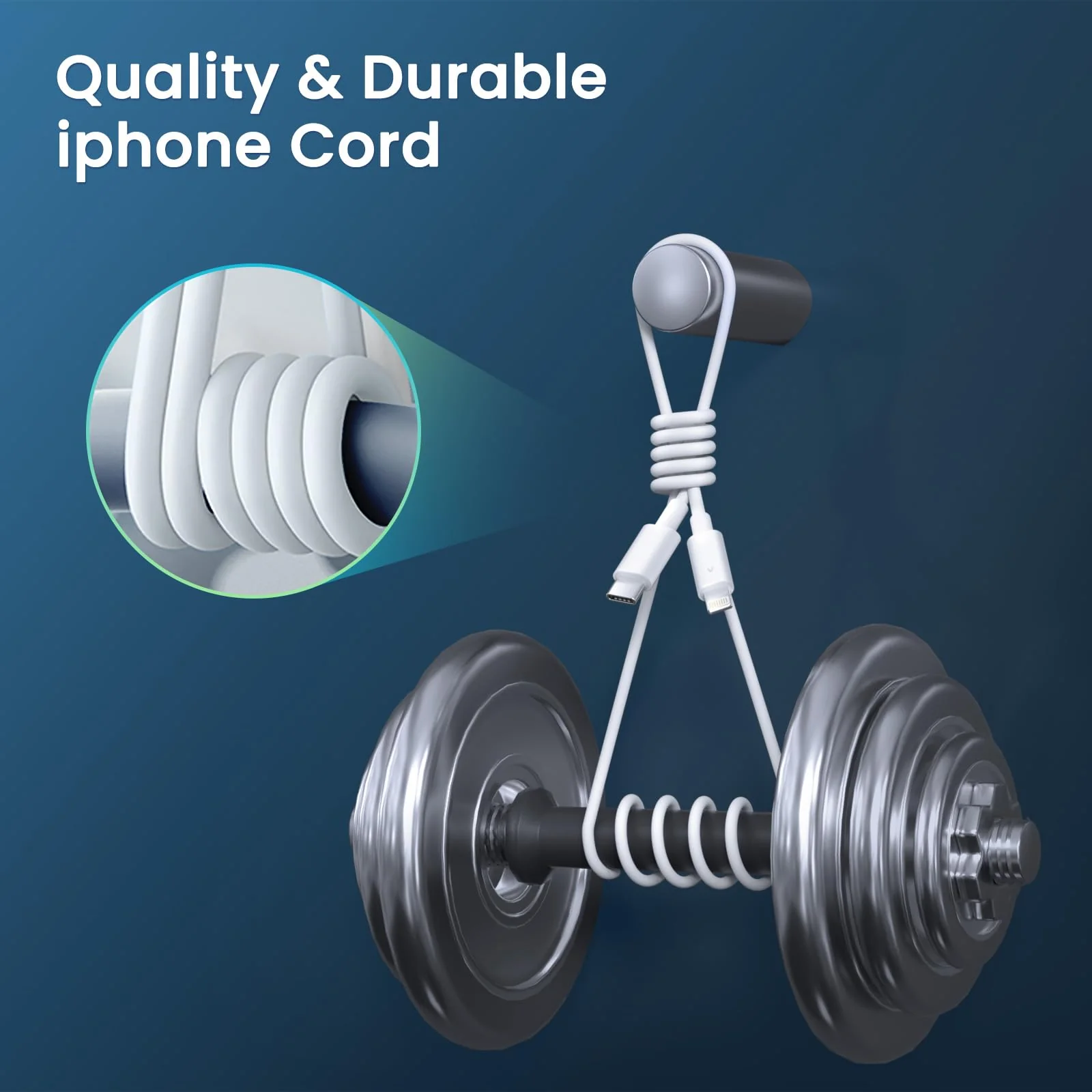 iPhone Charger Fast Charging【MFi Certified】 2Pack 20W PD USB C Wall Fast Charger Block with 6&10FT USB C to Lightning Cable Compatible with iPhone 14 Pro Max/13 Pro Max/12 Pro Max/11Pro/XS/XR/X/8/SE 6+10FT - Image 5