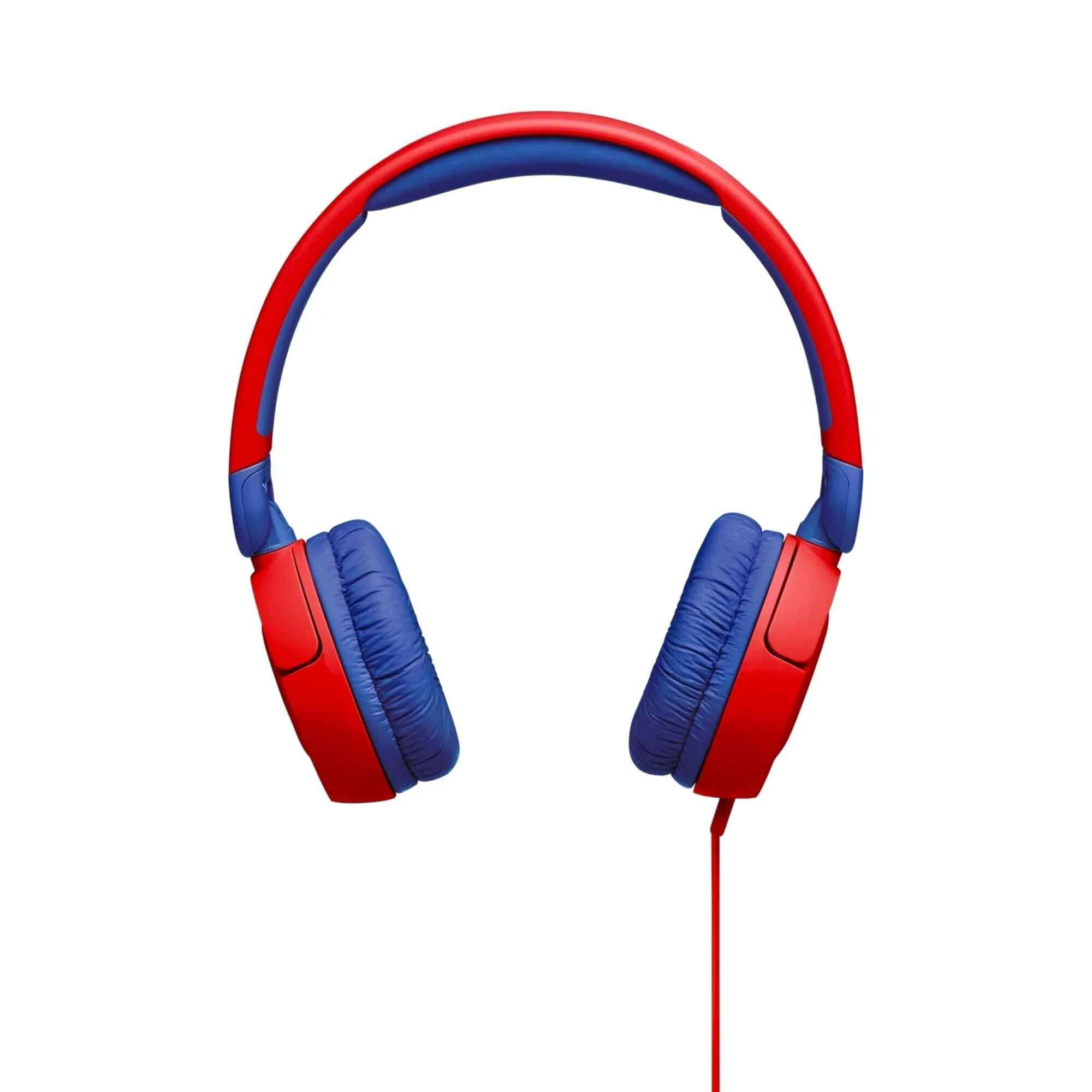 JBL JR 310 - Kids On-Ear Headphones (Red/Blue), Small Red/Blue - Image 2