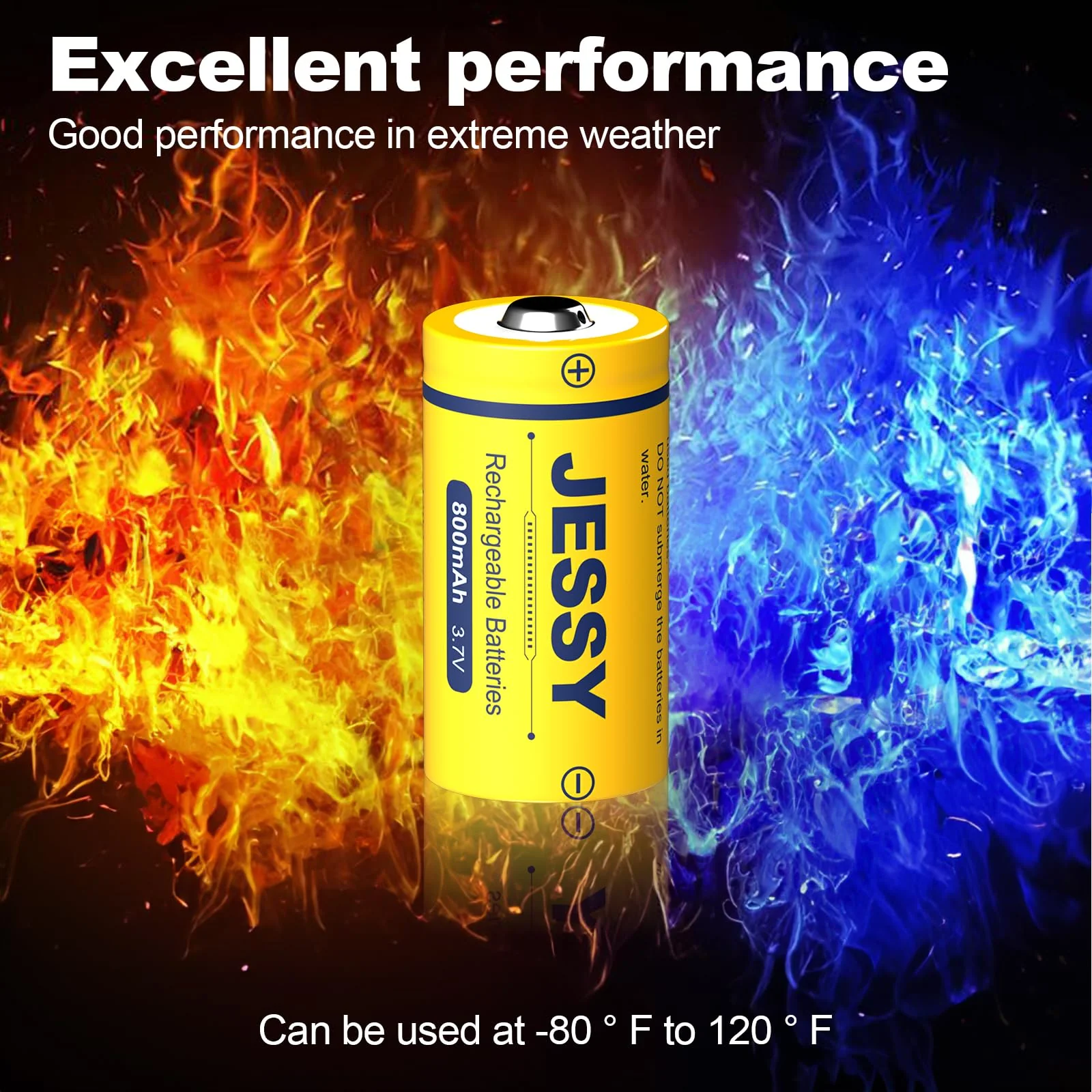 JESSY 8 Pack CR123A Rechargeable Batteries and Charger, 3.7V 123A Battery Compatible with Arlo Cameras VMC3030 VMK3200 VMS3330 3430 3530, Flashlights - Image 5
