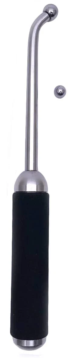 Jiayouy Trumpet Piston Valve Pipe Dent Removal Tools Aluminum Dent Hammer with 0.8-1mm Knock Ball Head for Brass Wind Instrument