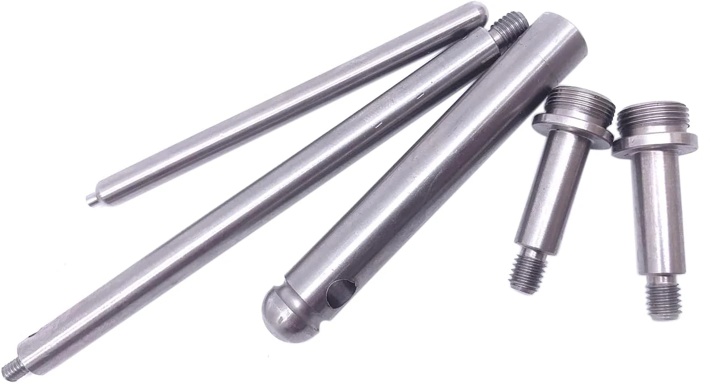 Jiayouy Trumpet Repair Kit Steel Connecting Piston Rod Grinding Tools for Brass Wind Instruments Trumpet Trombone Euphonium Horn