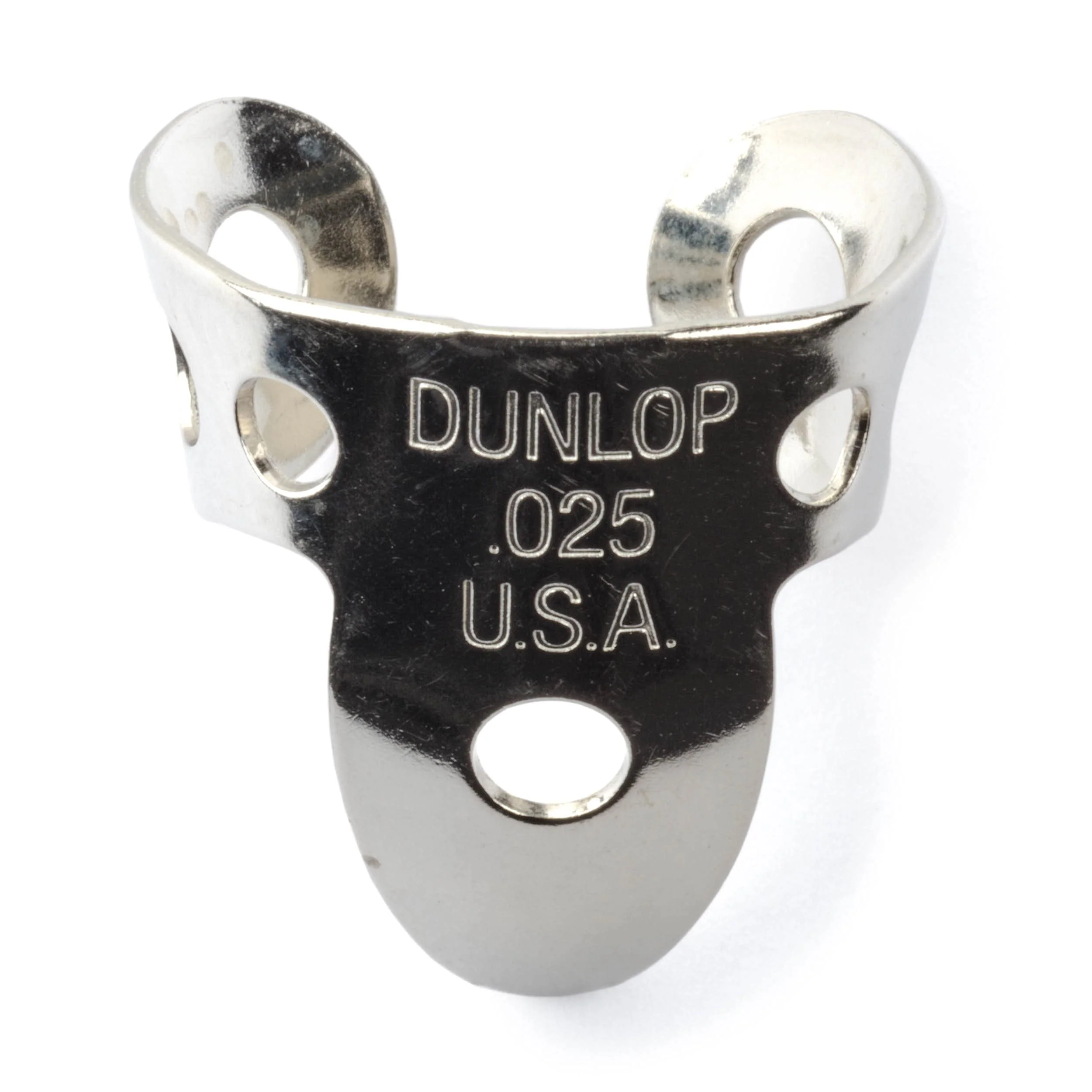 JIM DUNLOP 33R.025 Nickel Silver Fingerpicks, .025", 20/Tube Thumbpicks