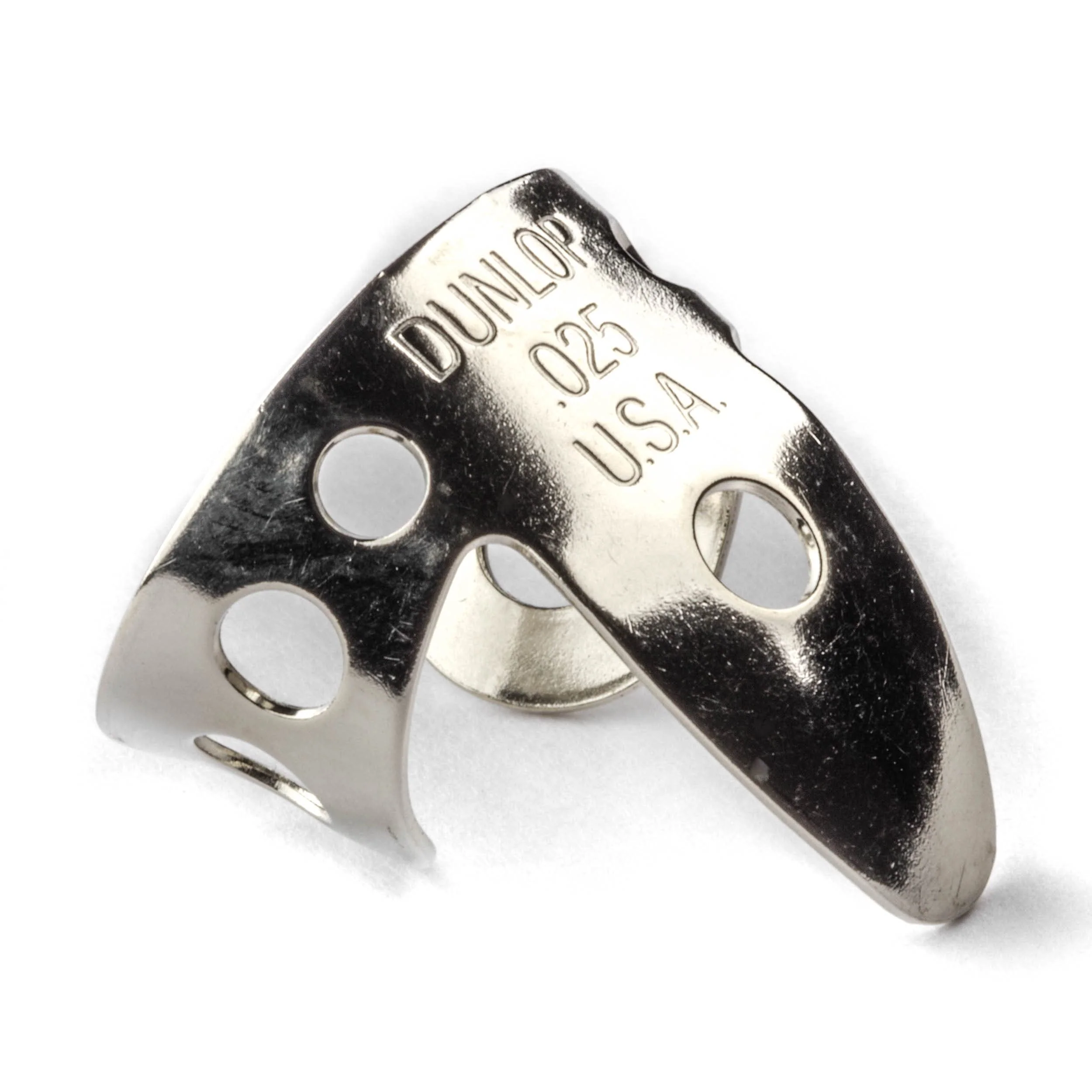 JIM DUNLOP 33R.025 Nickel Silver Fingerpicks, .025", 20/Tube Thumbpicks - Image 2