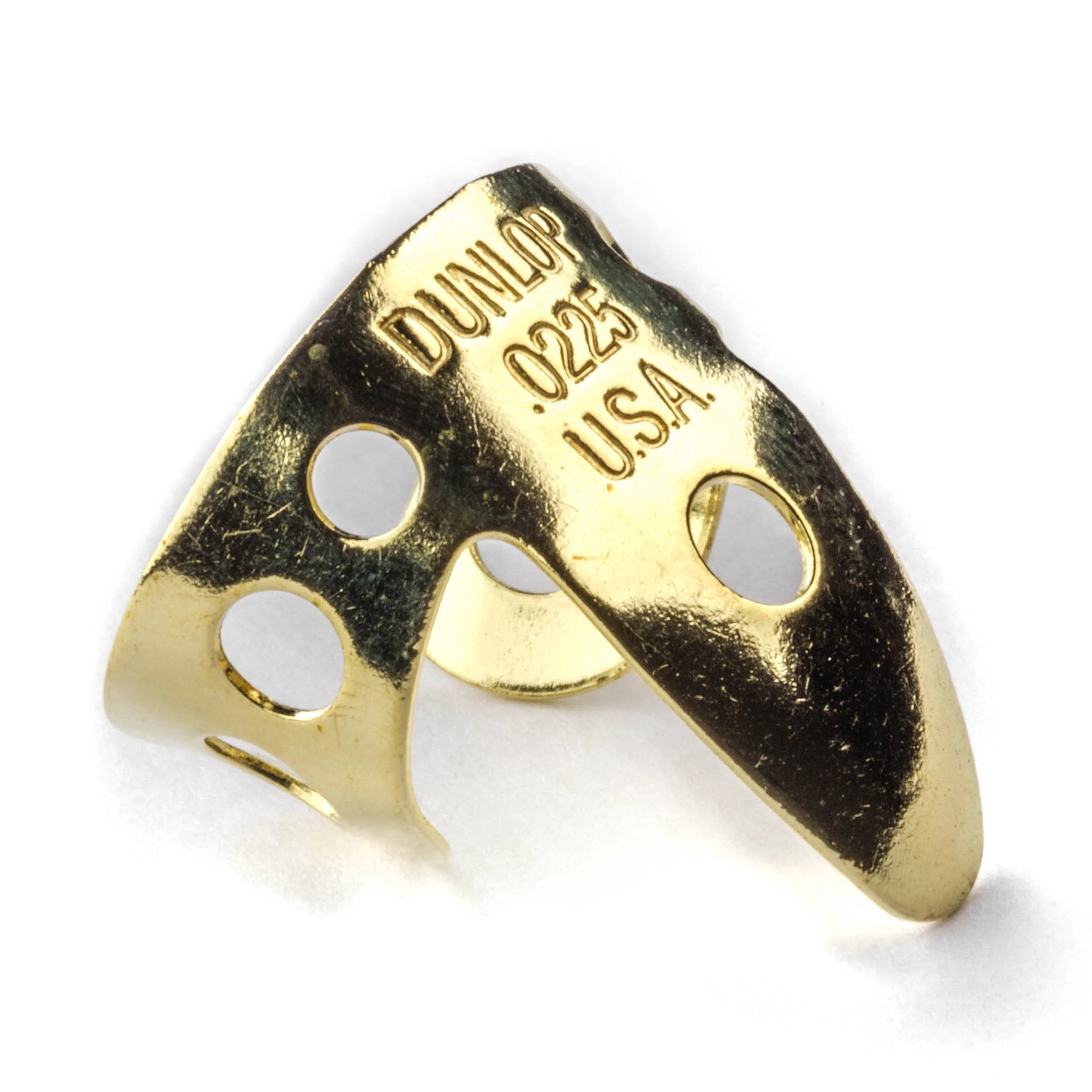 JIM DUNLOP 37R.0225 Brass Fingerpicks, .0225", 20/Tube .0225 Inch Tube 20 picks - Image 2