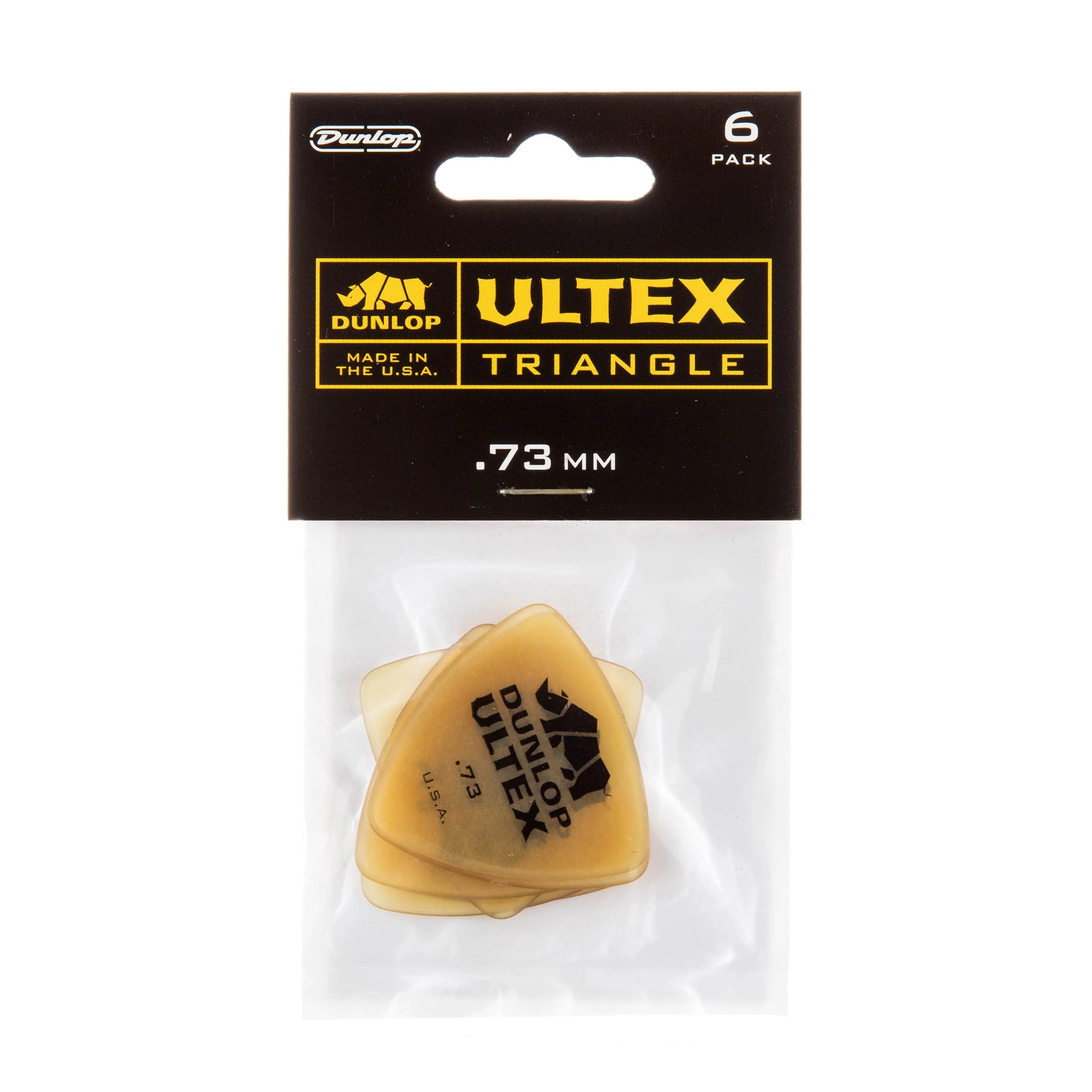 JIM DUNLOP 426P.73 Ultex Triangle, .73mm, 6/Player's Pack 6 Pack - Image 3