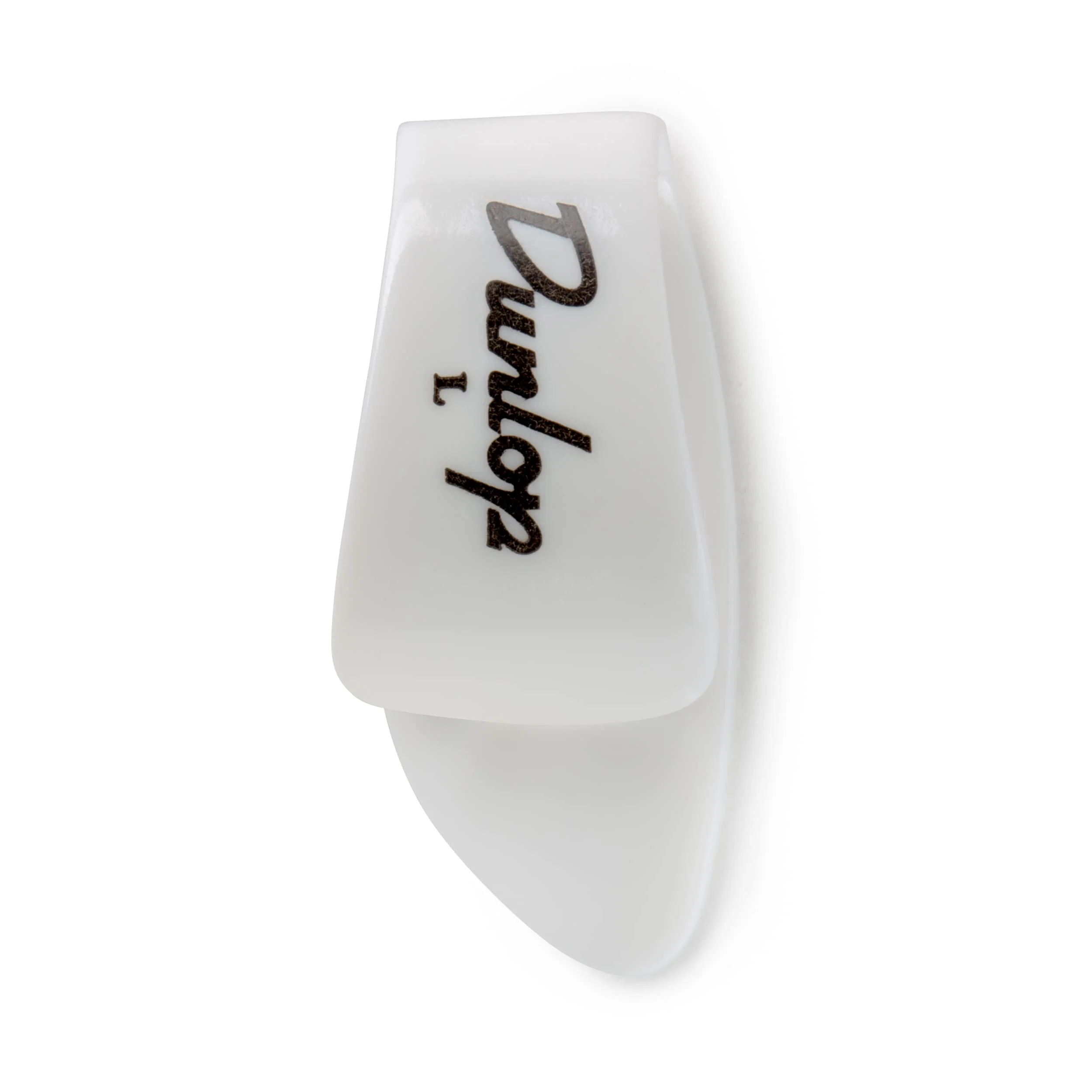 JIM DUNLOP 9013R White Plastic Thumbpicks, Left Handed, Large, 12/Bag