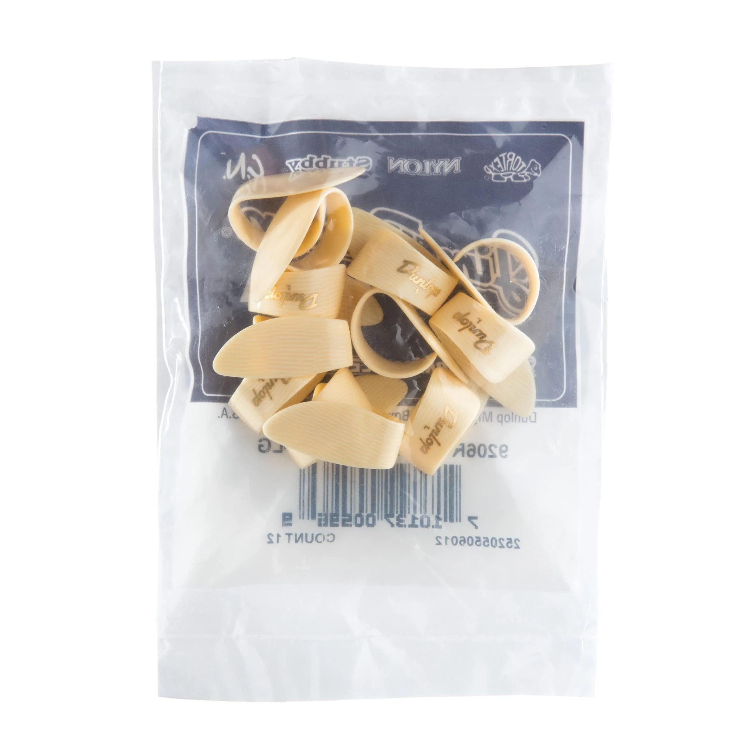 Jim Dunlop 9206 Heavies Ivoroid Thumbpicks, Large, 12/Bag - Image 2