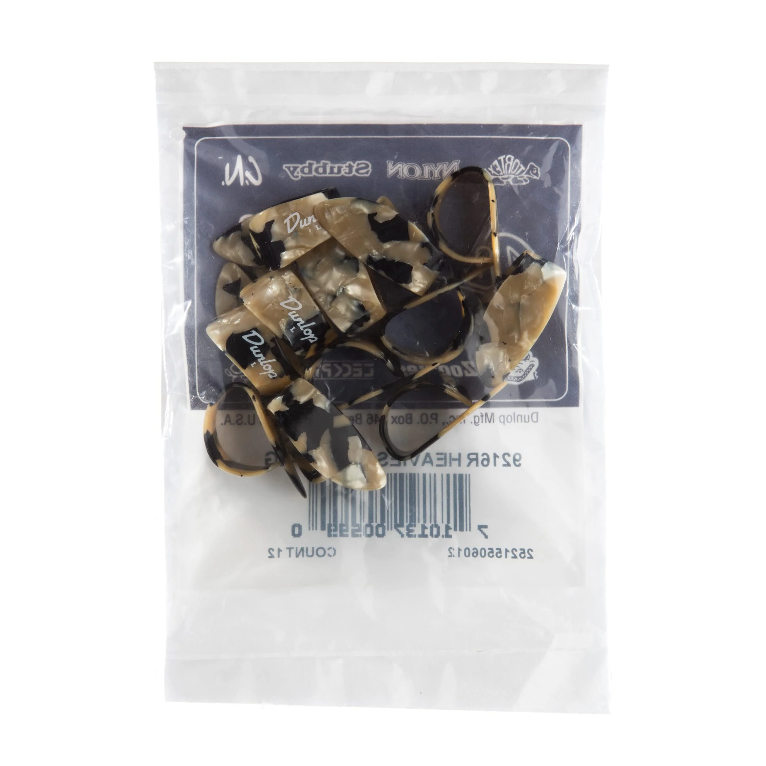 JIM DUNLOP 9216 Heavies Calico Thumbpicks, Large, 12/Bag - Image 2