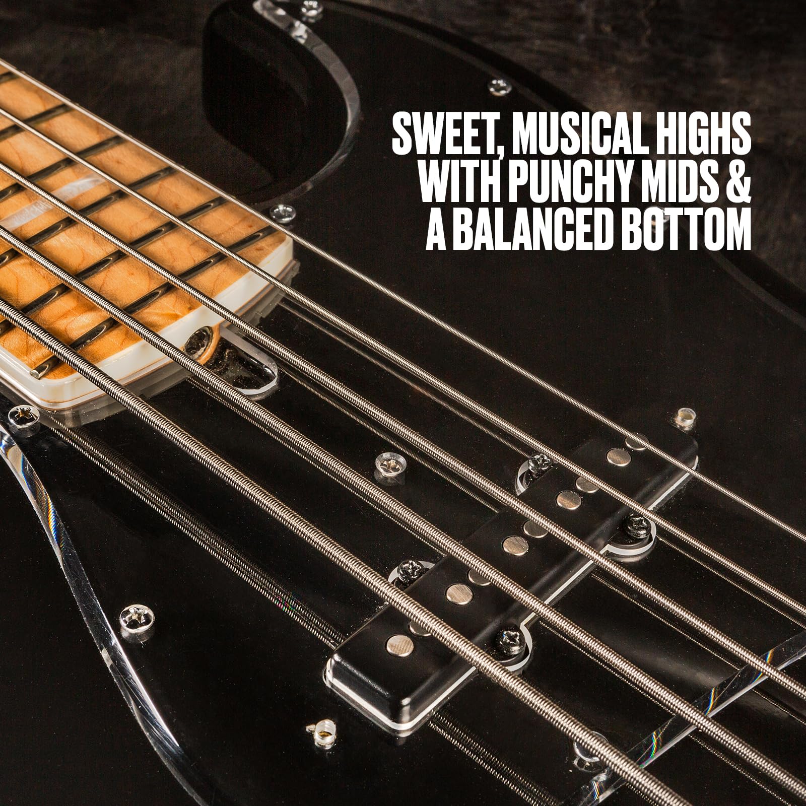 Jim Dunlop Super Bright Nickel Wound Bass Strings 40-100 4-STRING FULL SCALE - Image 4