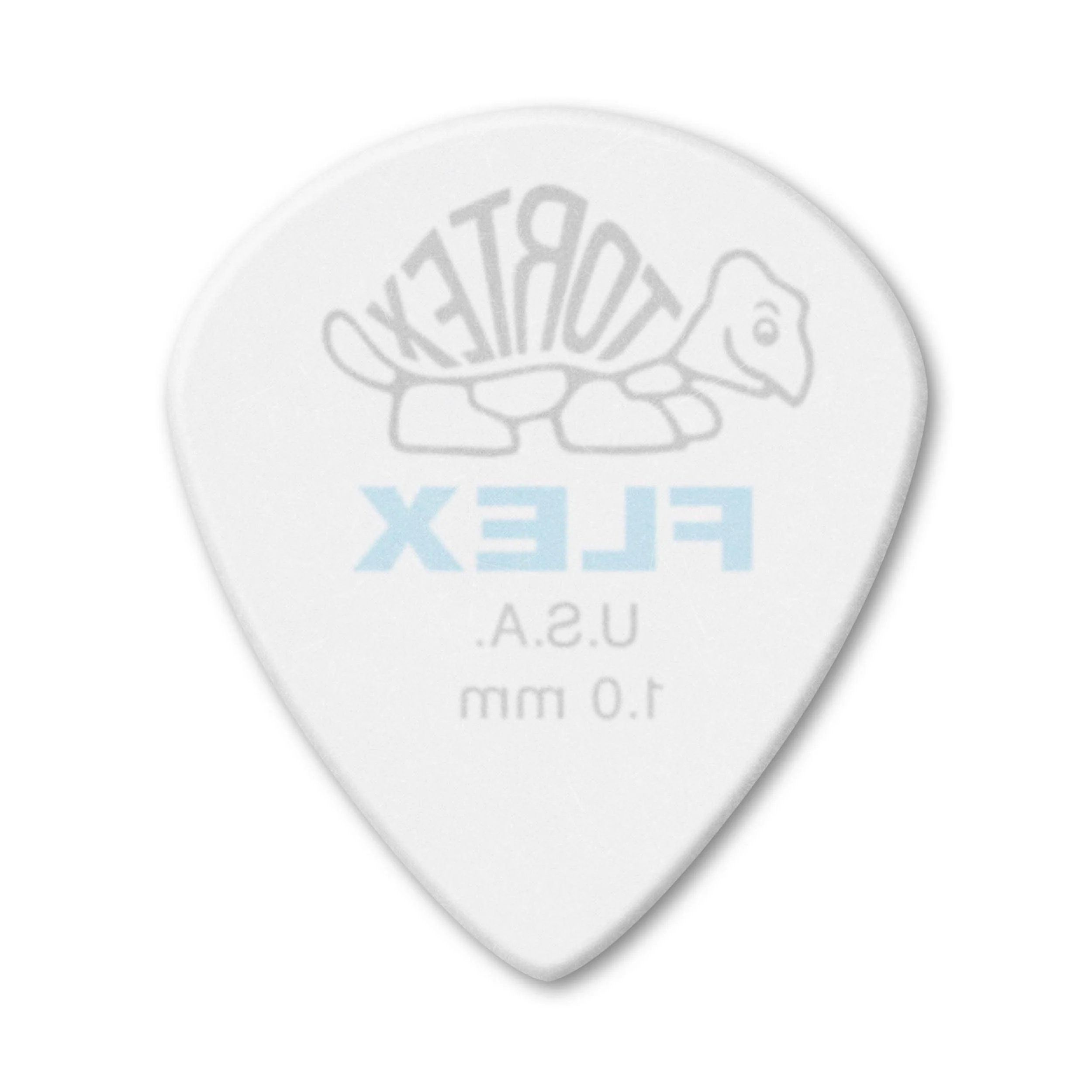 Jim Dunlop Tortex Flex Jazz III XL 1.0mm 72 Pack Guitar Picks (466R1.0) BLUE - Image 2