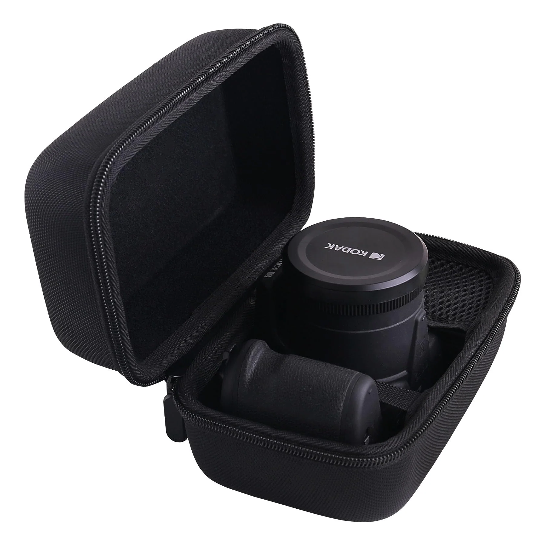 JINMEI Hard EVA Carrying Case Compatible with KODAK PIXPRO AZ401/AZ405/AZ425/AZ255 Point & Shoot Digital Camera Case (black) black - Image 6
