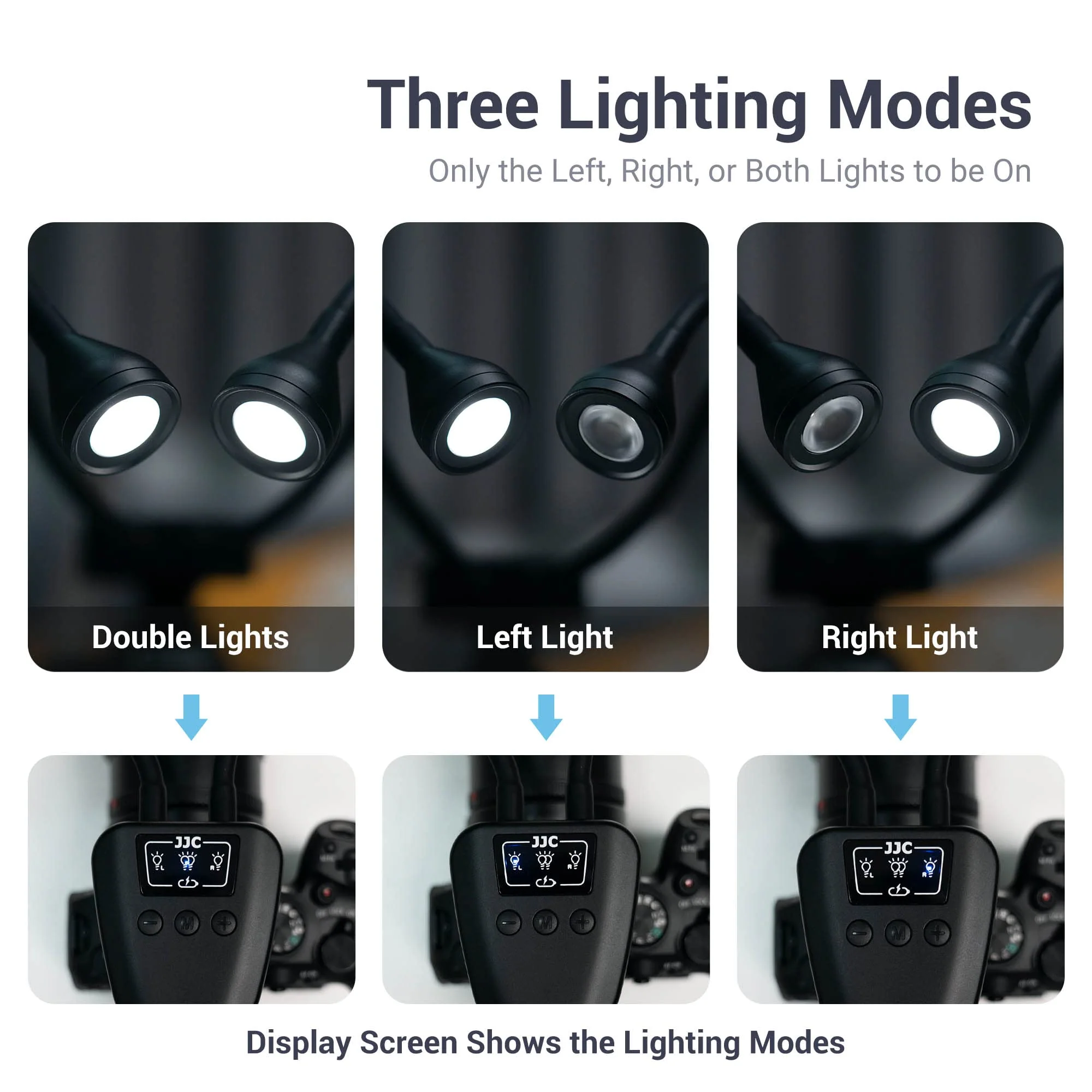 JJC 10-Level Brightness LED Macro Arm Light, CRI 95+ 5600K Macro Photography Lighting with USB-C Charging for Canon Nikon Sony Olympus Pentax DSLR Camera for Insert Plant Jewelry Close Up Shooting - Image 4