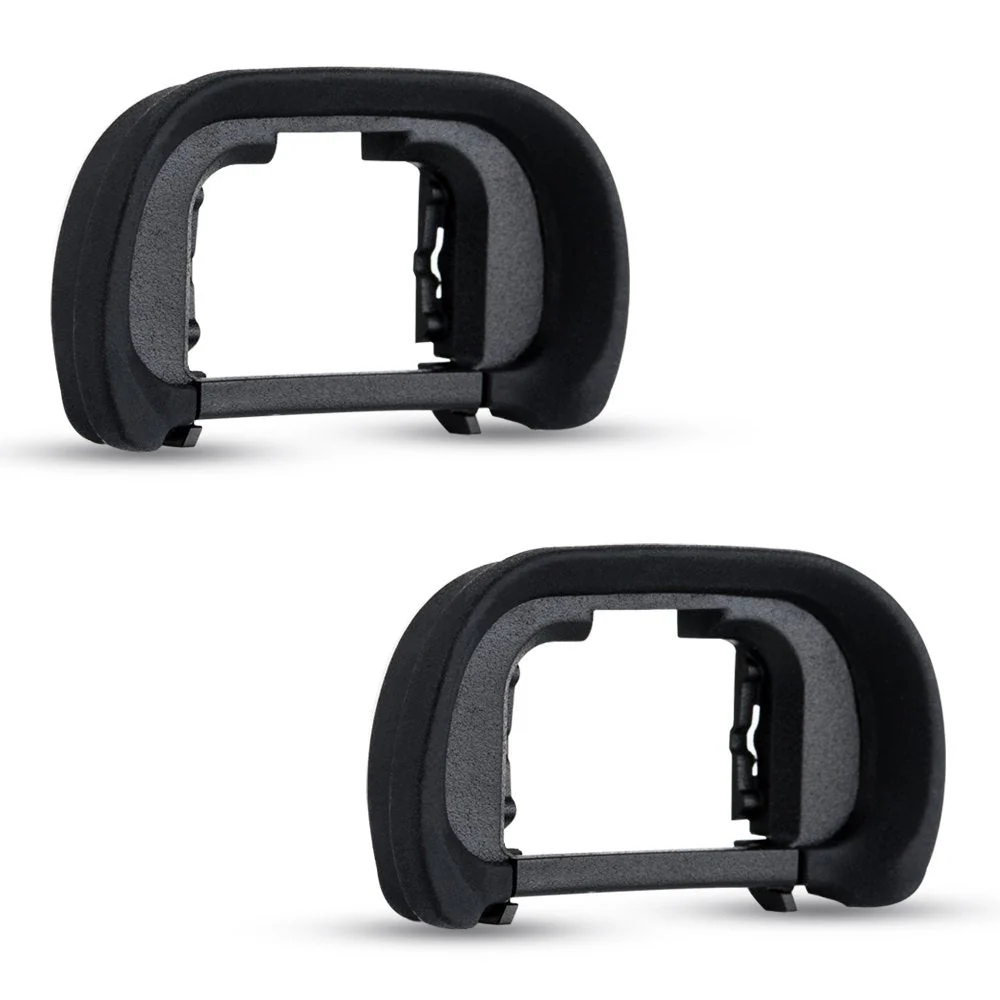 JJC 2-Pack FDA-EP18 Eyecup Eyepiece Eye Cup for Sony A7 A7II A7III A7R A7RII A7RIII A7RIV A7S A7SII A9 A99II A58 for Sony A7 A7 II A7 III A7R A7R II A7R III A7R IV A7S A7S II A99 II A58 Camera