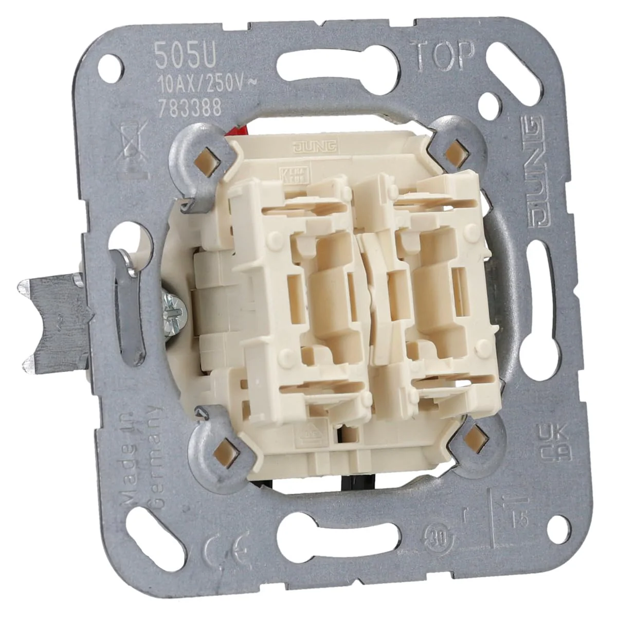 Jung LS Design Switches & Sockets – Choice of Sets, Alpine White 505U Wippschalter Serie