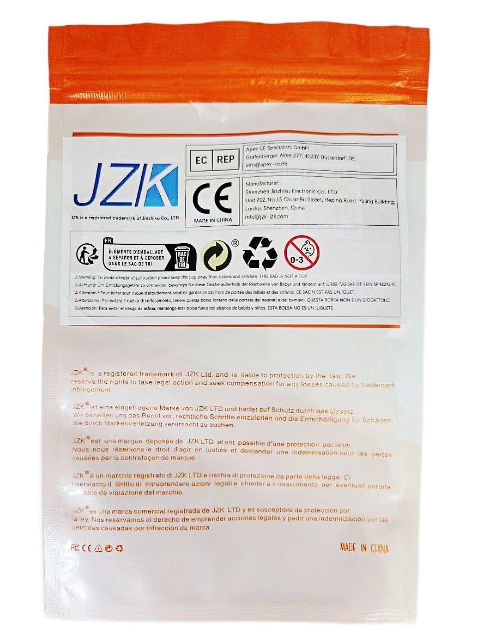 JZK 10x TTP223 Self-Lock Capacitive Touch Switch Module, DC 2.5V - 5.5V Digital Capacitive Touch Sensor Switch Module, Single-Channel Transformation - Image 7
