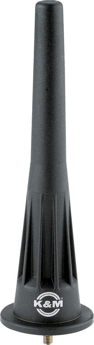 K&M König & Meyer 17738.005.55 Oboe Peg | For Peg Holder 14301, Foldable Base 17700, 17710, Bracket 12210 | Plastic Peg Felt Ring | Integrated M5 Thread Adapter | Compact Portable German Made Black