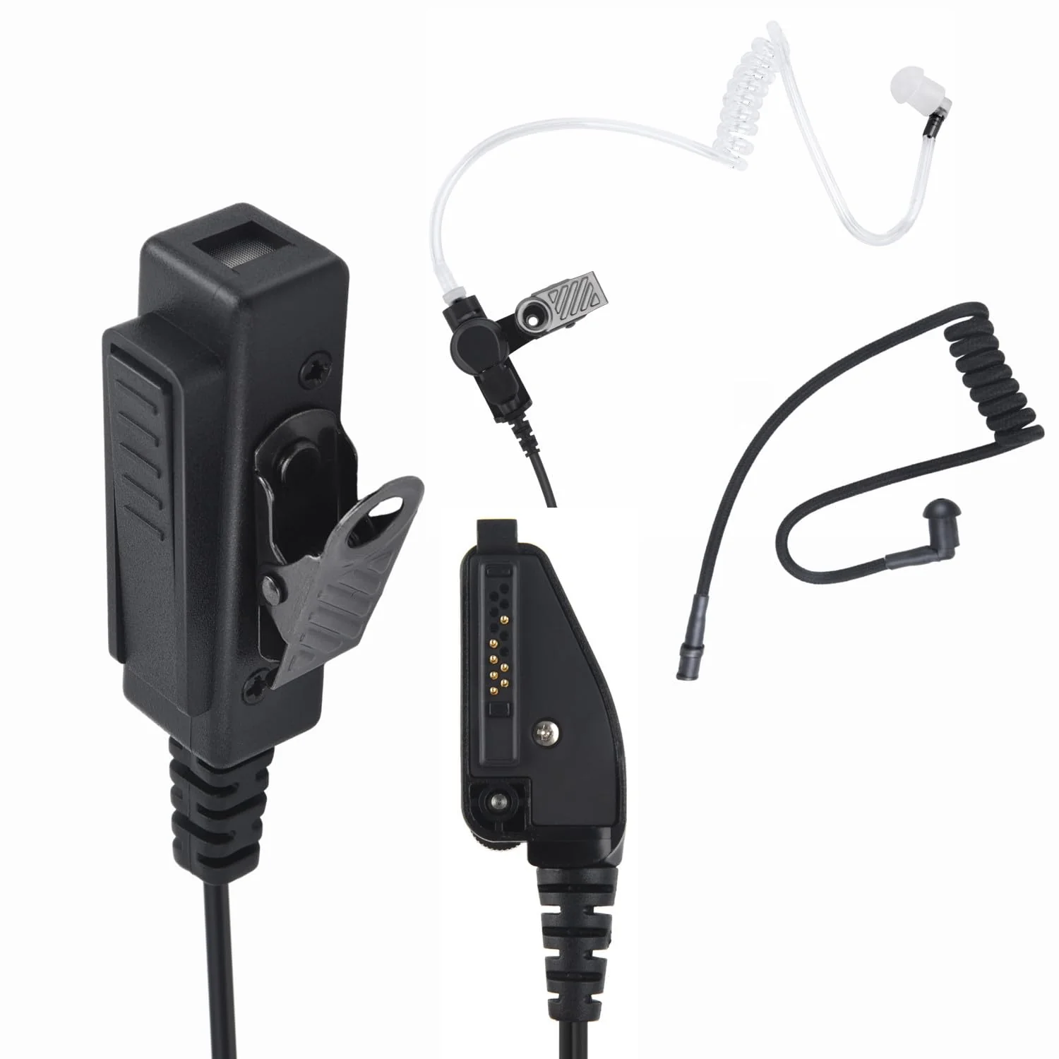 K2 Surveillance Earpiece Headphone 2 Way Radio Accessories Headset Mic for Kenwood Nexedge Viking vp600 nx-3300 nx-5300 P25 nx1300 nx5200 nx 200 300 3300 5300 nx3300 nx-200 nx-300 nx200 nx300