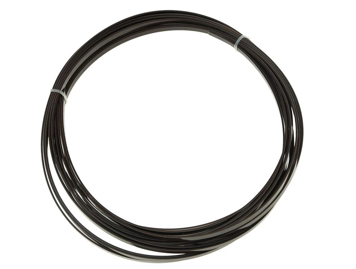KAISH 5pcs Brown Acoustic Classical Guitar Binding Purfling Strips ABS Binding Strip 1650x5x1.5mm