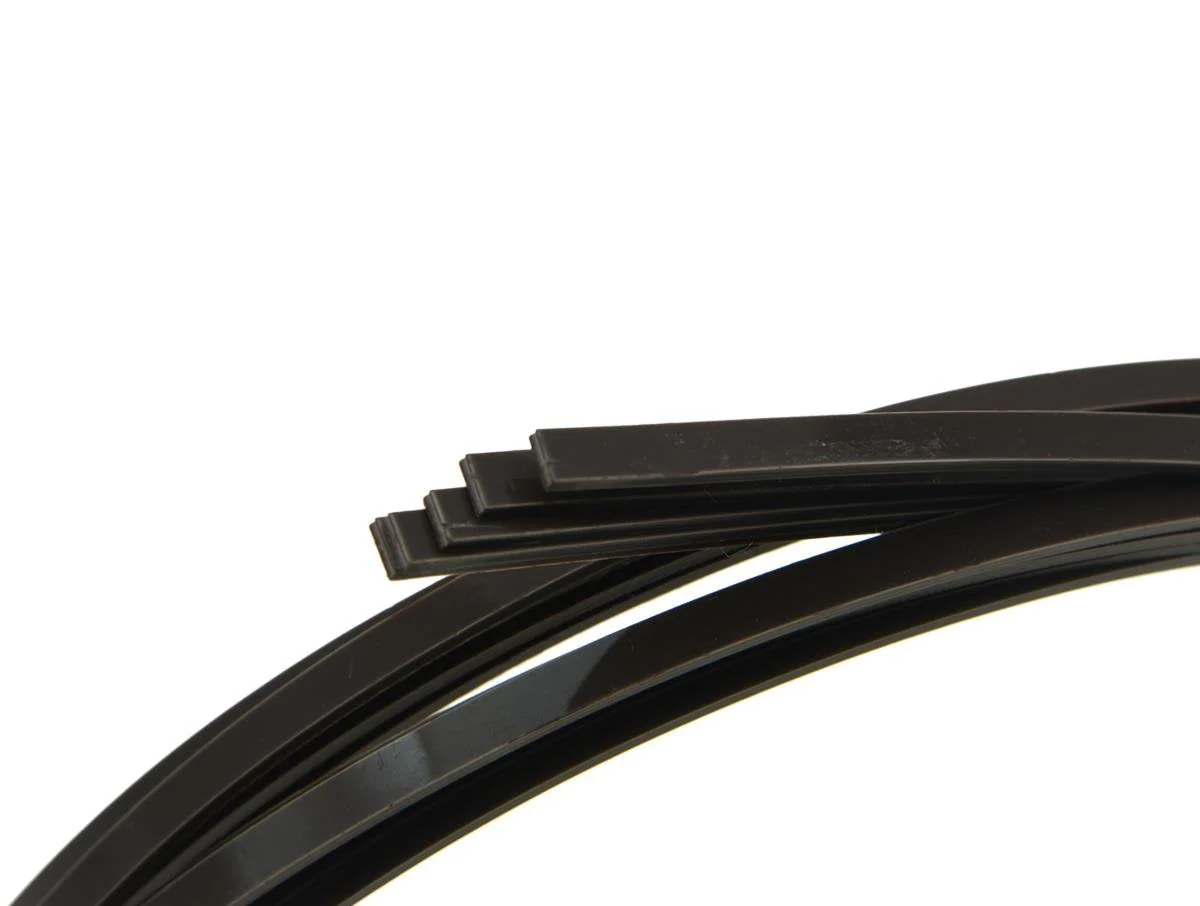 KAISH 5pcs Brown Acoustic Classical Guitar Binding Purfling Strips ABS Binding Strip 1650x5x1.5mm - Image 3