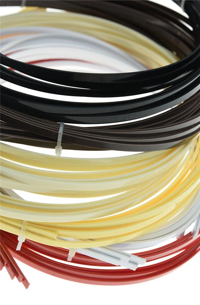 KAISH 5pcs Brown Acoustic Classical Guitar Binding Purfling Strips ABS Binding Strip 1650x5x1.5mm - Image 5