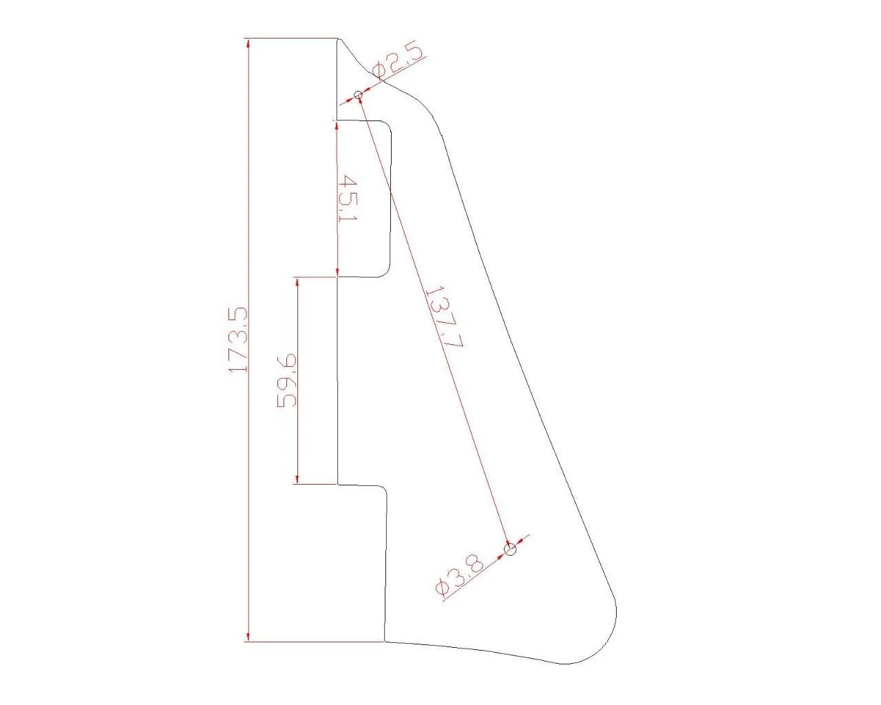 KAISH Black Pearl LP Guitar Pickguard with Chrome Stainless Steel Bracket and Steel Mounting Screws for USA Les Paul Chrome Bracket - Image 2