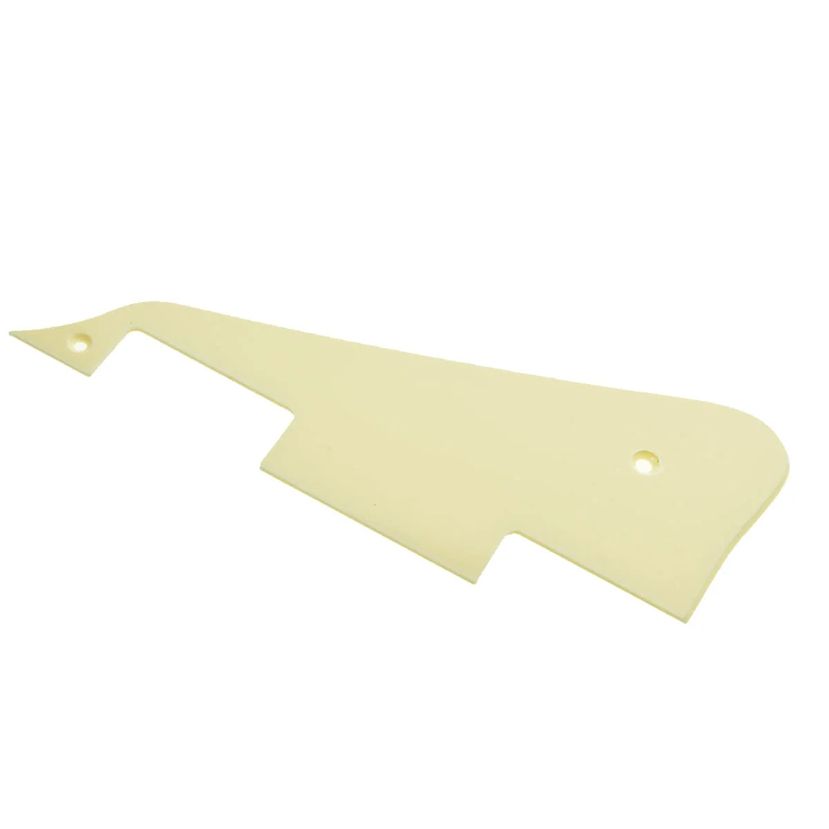 KAISH Single Cream 1 Ply LP Guitar Pickguard with Chrome Bracket for Epi Les Paul - Image 4